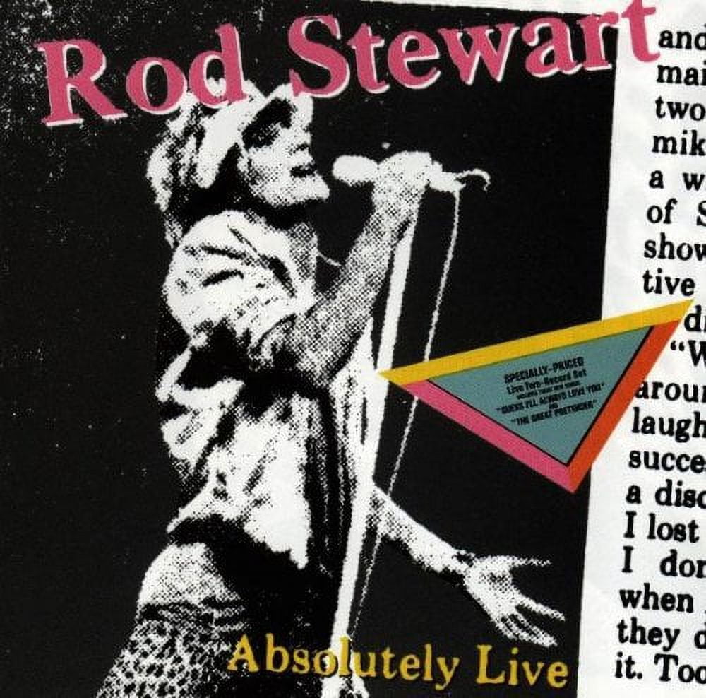 Warner Records Rod Stewart Absolutely Live Music CD (Standard Edition) lj77u