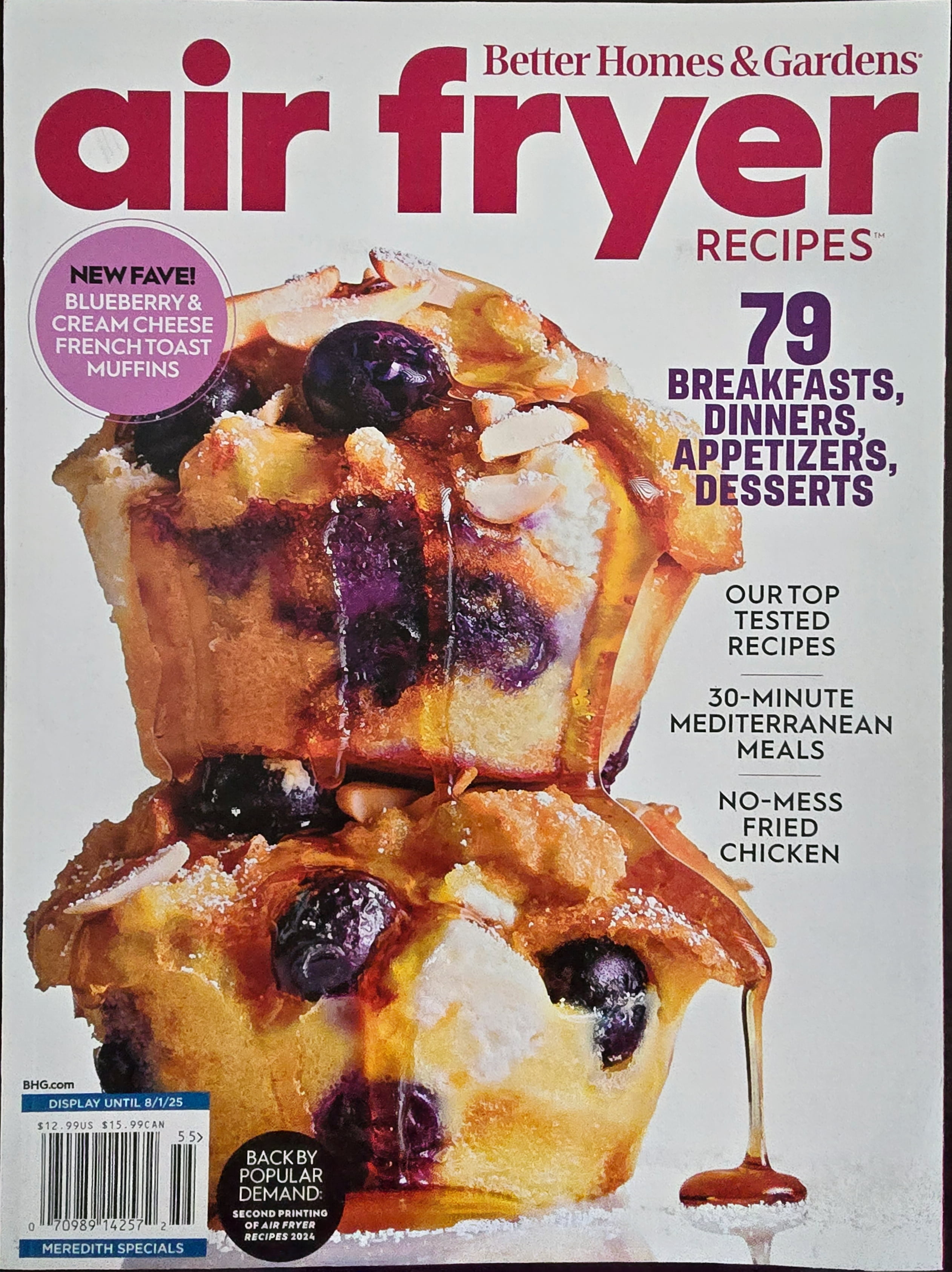Better Homes & Gardens Air Fryer Recipes Cookbook (79 Recipes, 1 Count) zijmo