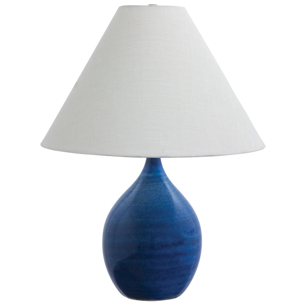 House of Troy Scatchard Table Lamp, Stoneware Decorative Lighting (22.5 in) ow3tq