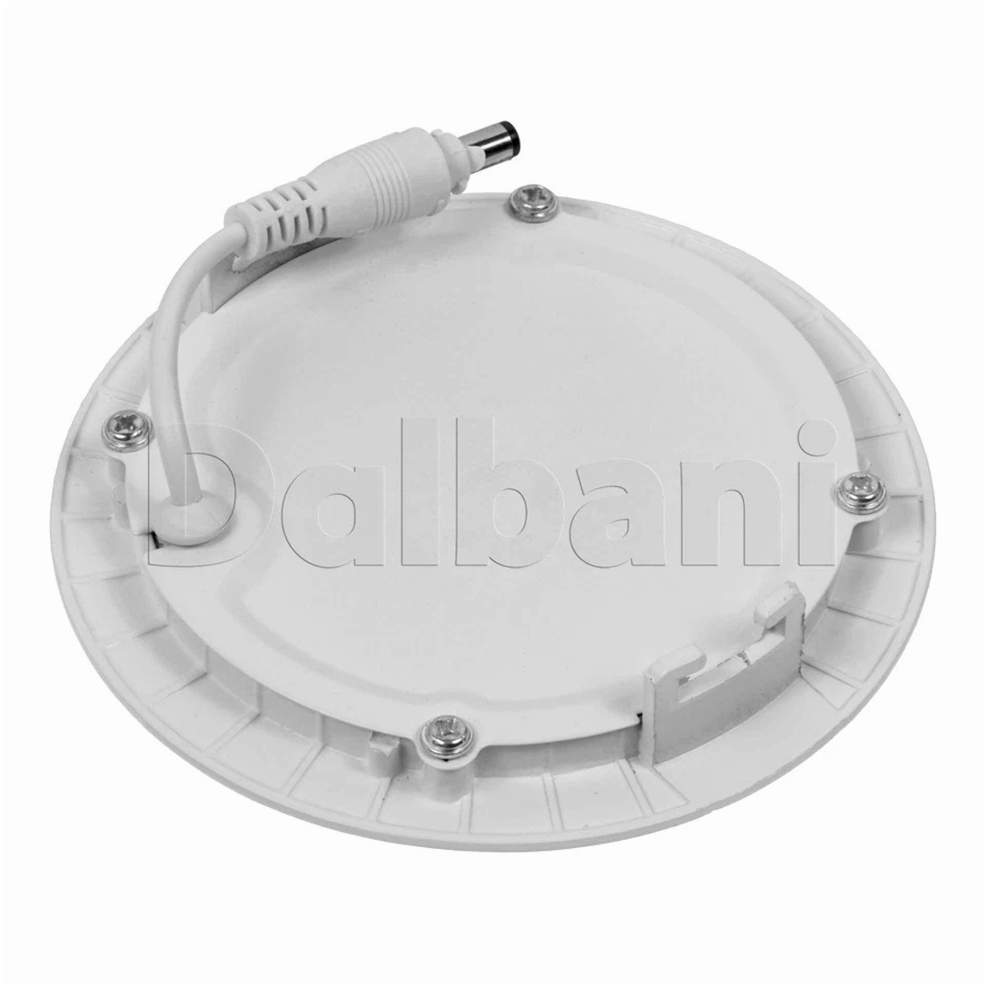 Knack 6W LED Recessed Round Ceiling Panel Light, 4000K Neutral White (6 in) 8opwt - Image 2