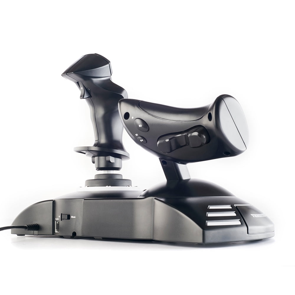 Thrustmaster T-Flight HOTAS One Flight Stick & Detachable Throttle Controller (Black, 1 Unit) 2hib9