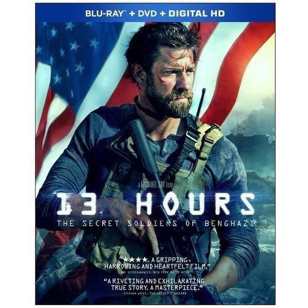 Paramount Home Video 13 Hours: The Secret Soldiers of Benghazi (Blu-ray + DVD, 2-Disc Set) l3df3