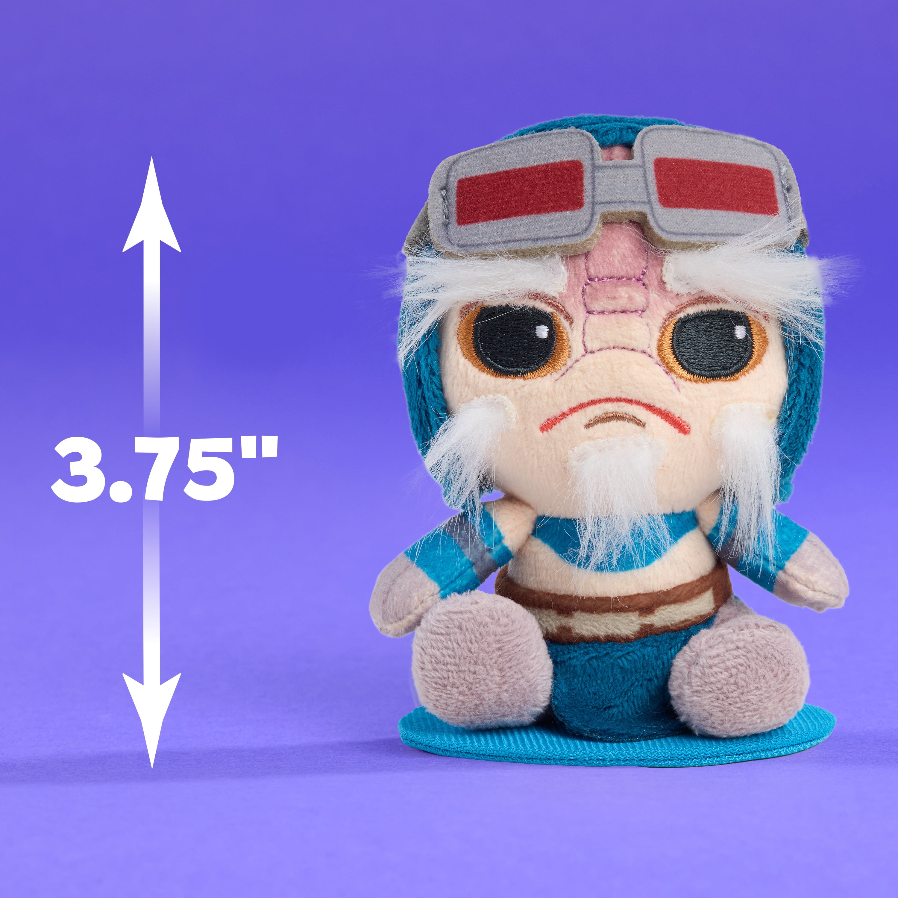 Disney Star Wars Perch'd Anzellan Shoulder Plush Wearable Soft Toy (4 in) wnhr9