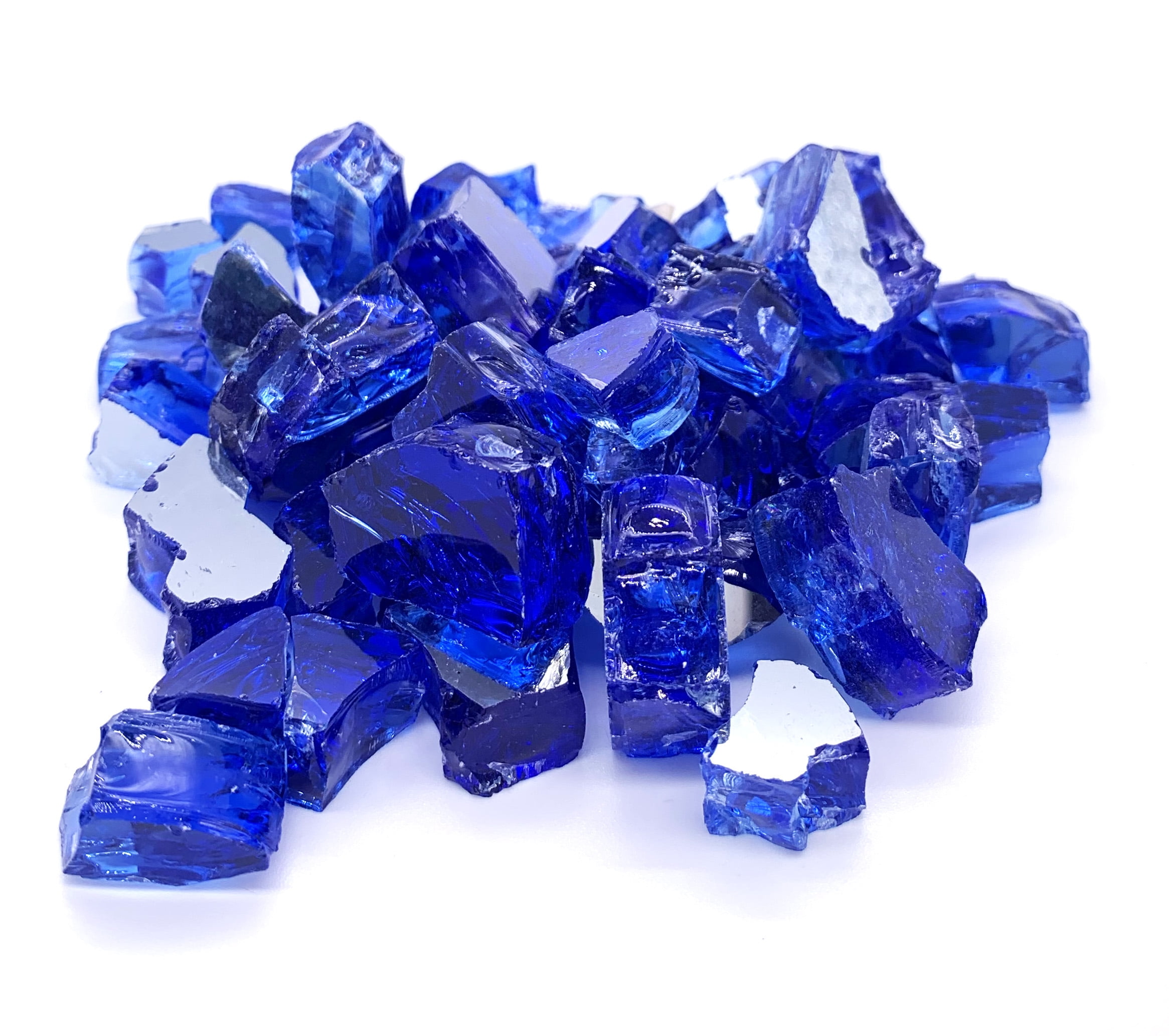 Element Fireglass Reflective Fire Glass for Fire Pits and Fireplaces (Cobalt Blue, 10 lb) kxuhe