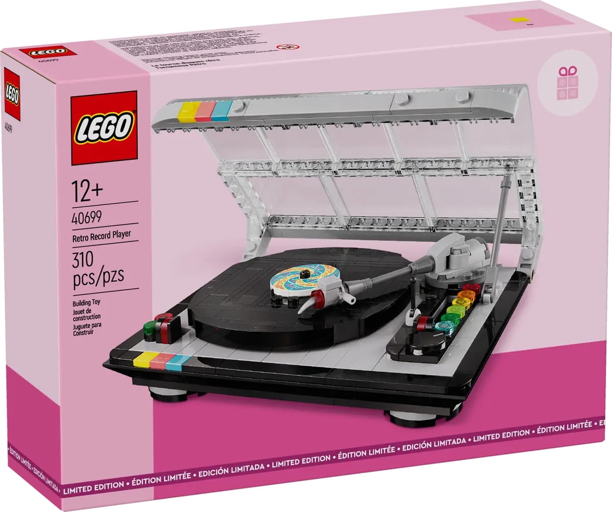 LEGO Retro Record Player Building Set (310 Pieces) wp2fz