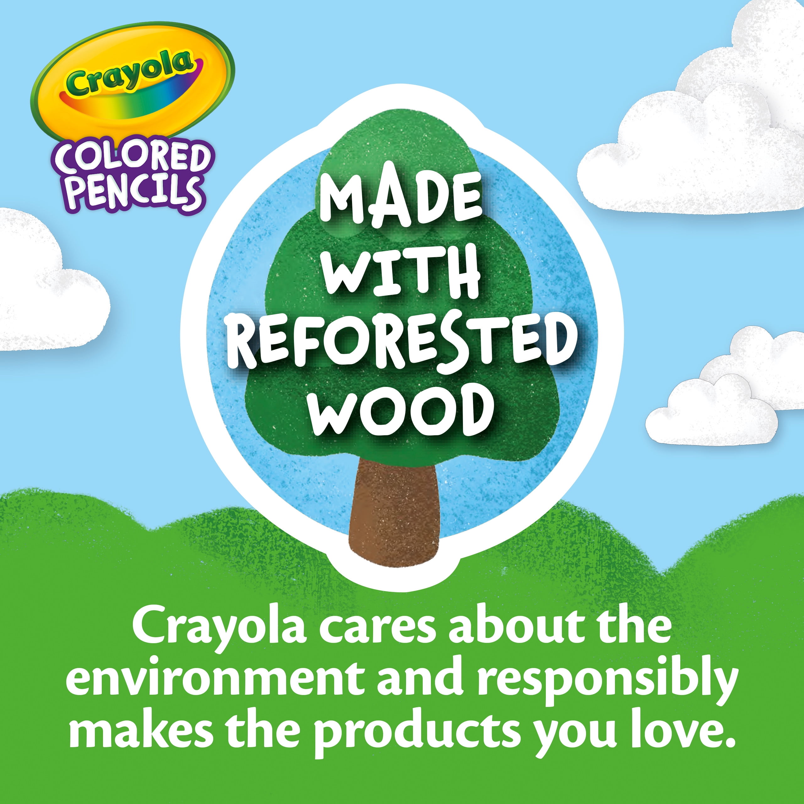 Crayola Colored Pencils, Pre-sharpened Drawing Art Supplies, Assorted Colors (48 Packs, 12 Count Each) sz9if