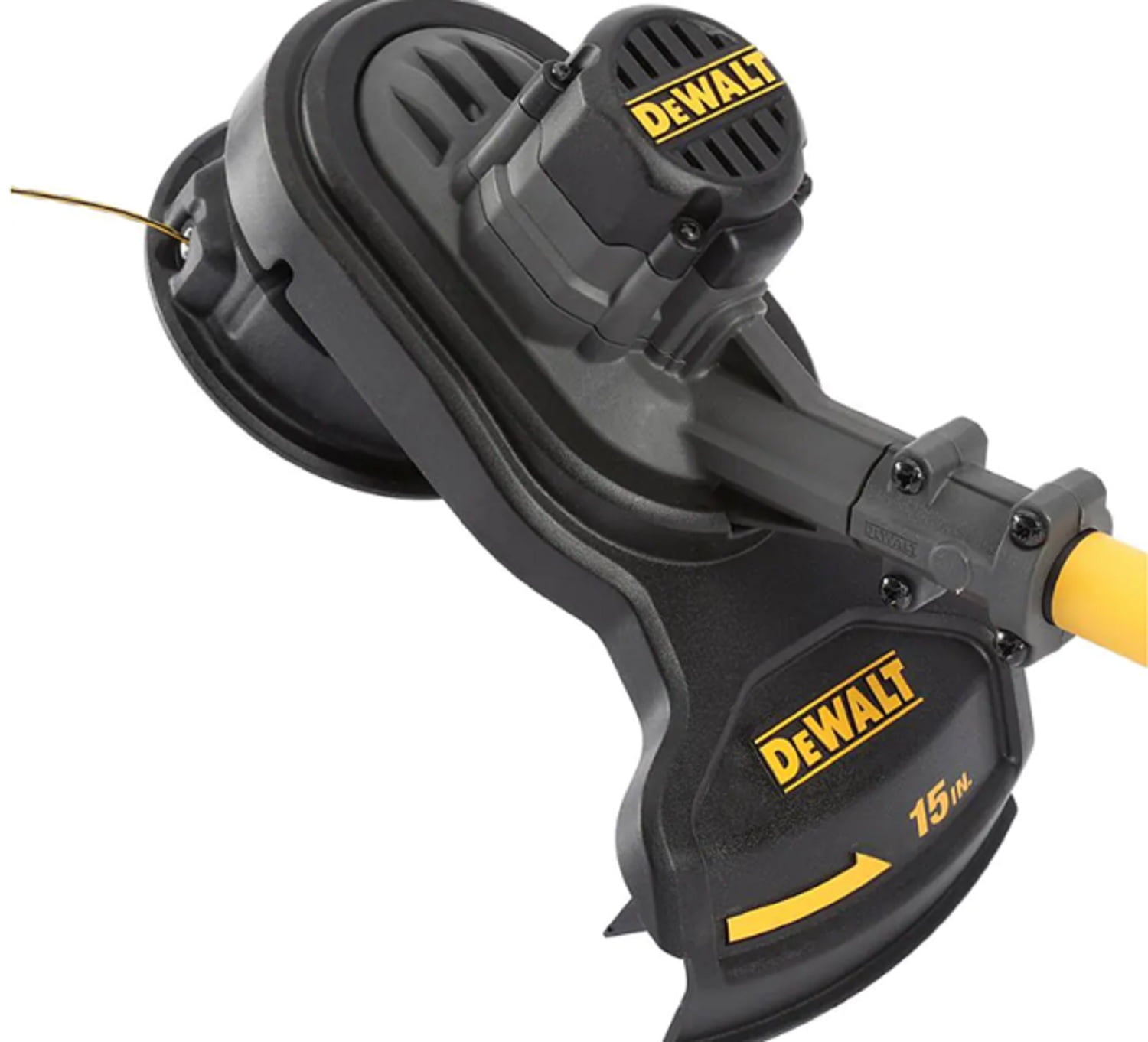 DEWALT 60V MAX FLEXVOLT Cordless String Trimmer, 15-Inch Cutting Swath, Bare Tool (DCST970B) 6bj85