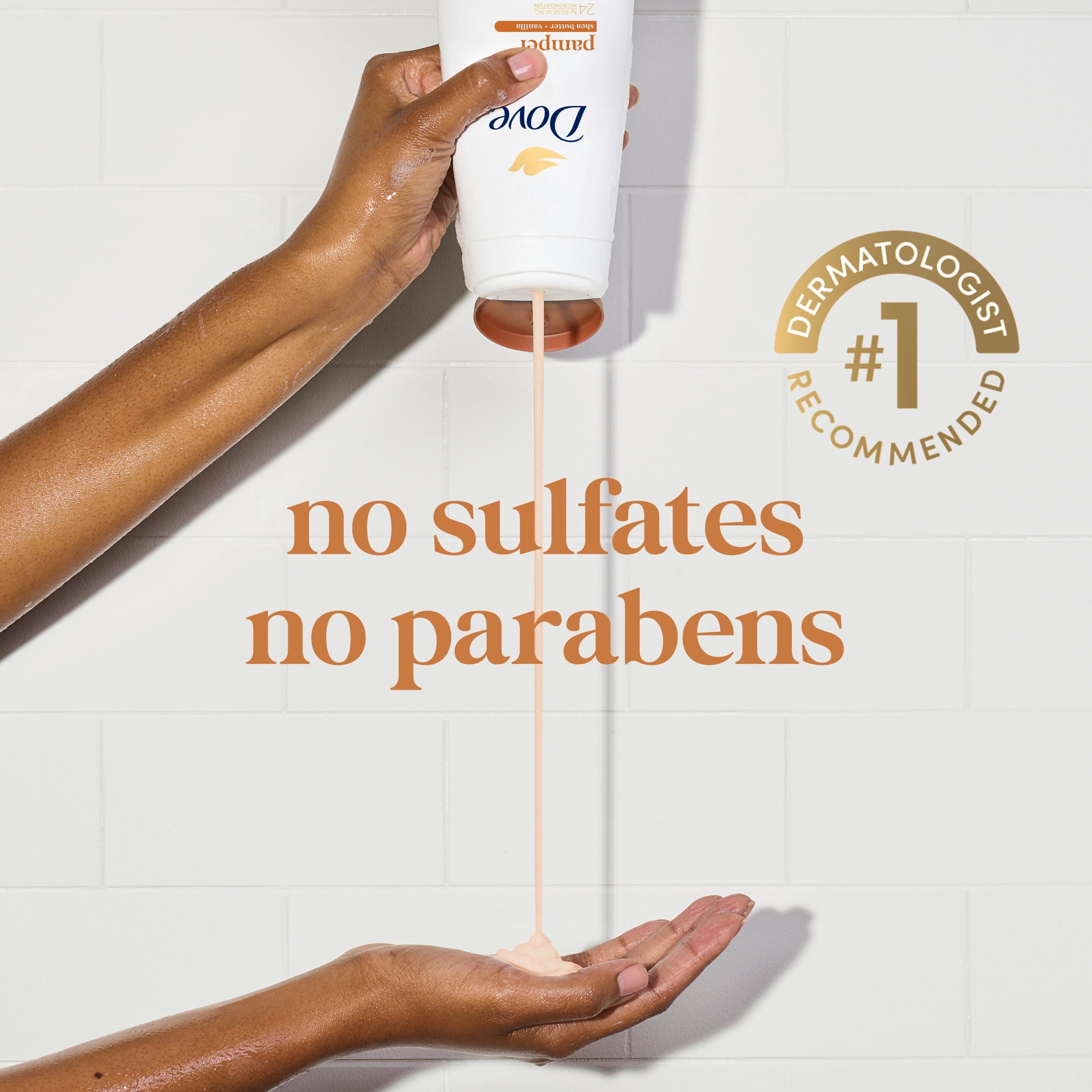 Dove Pampering Body Wash with Shea Butter & Vanilla for Soft Skin (20 fl oz) tmkth
