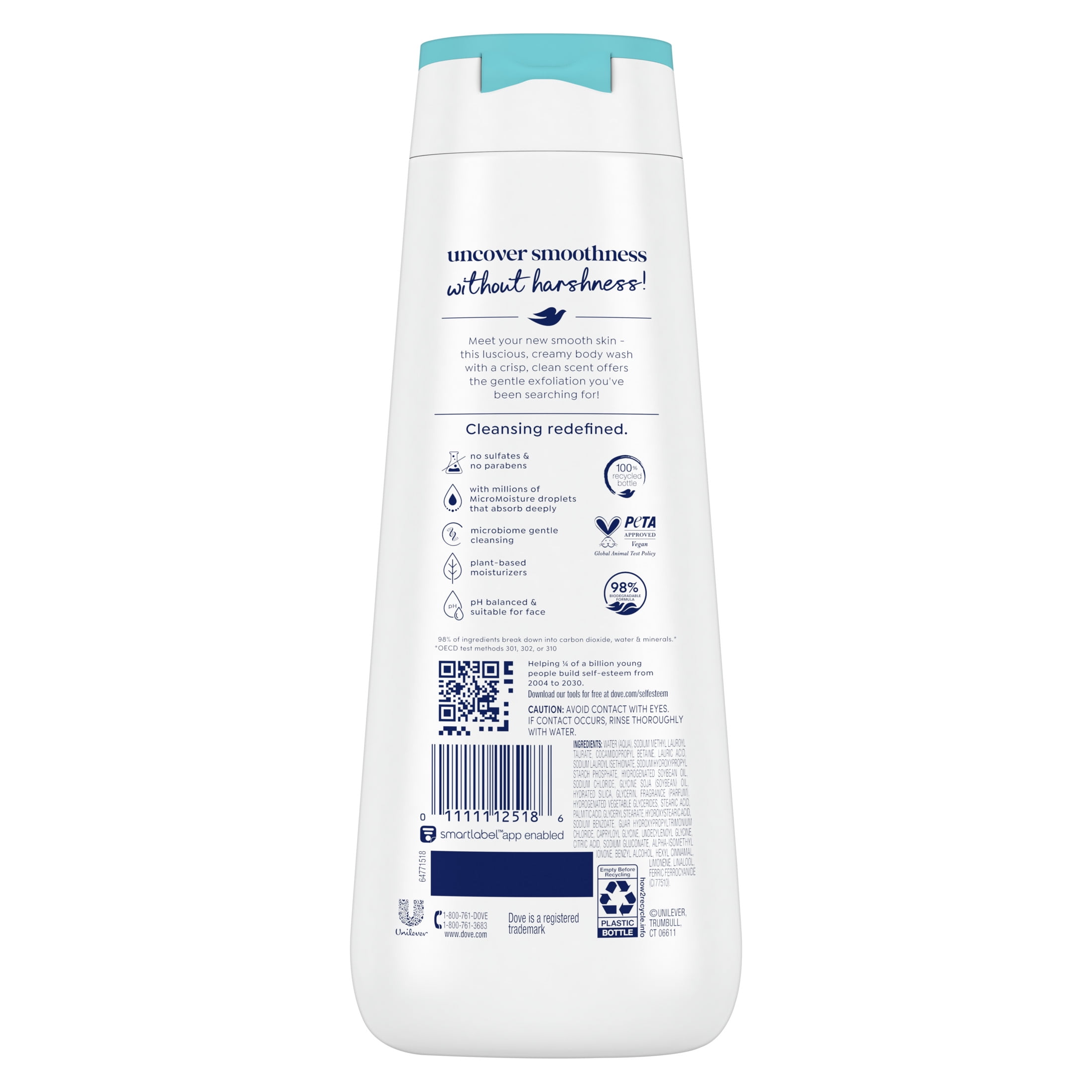 Dove Gentle Exfoliating Body Wash with Sea Minerals for Soft Skin (20 oz) 66ttx - Image 13