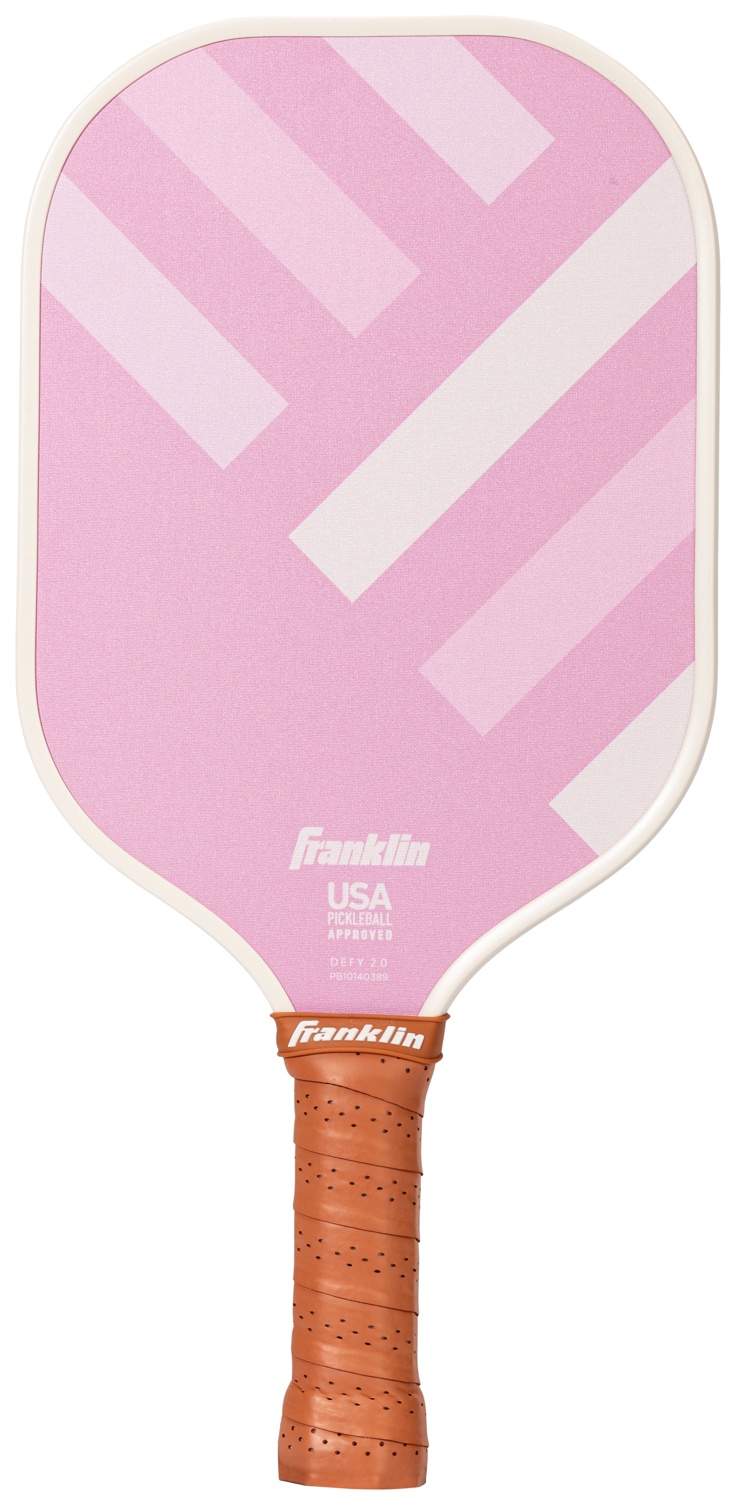 Franklin Sports Pickleball Paddle DEFY Textured Fiberglass Surface (Pink, 7.4 oz) anuj9