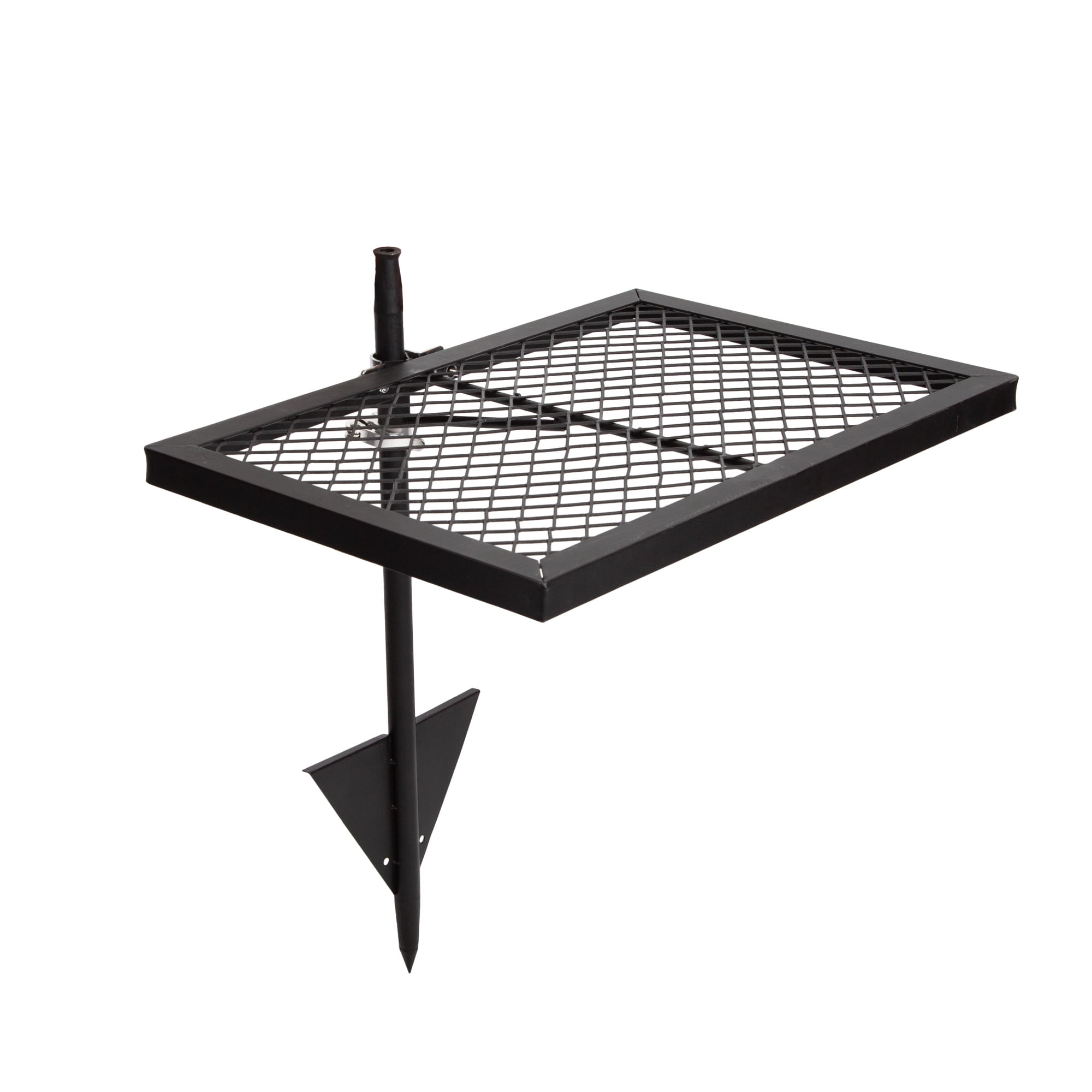 Stansport Heavy-Duty Swivel Grill for Campfire Cooking (Black, 15 in) 4vfo3