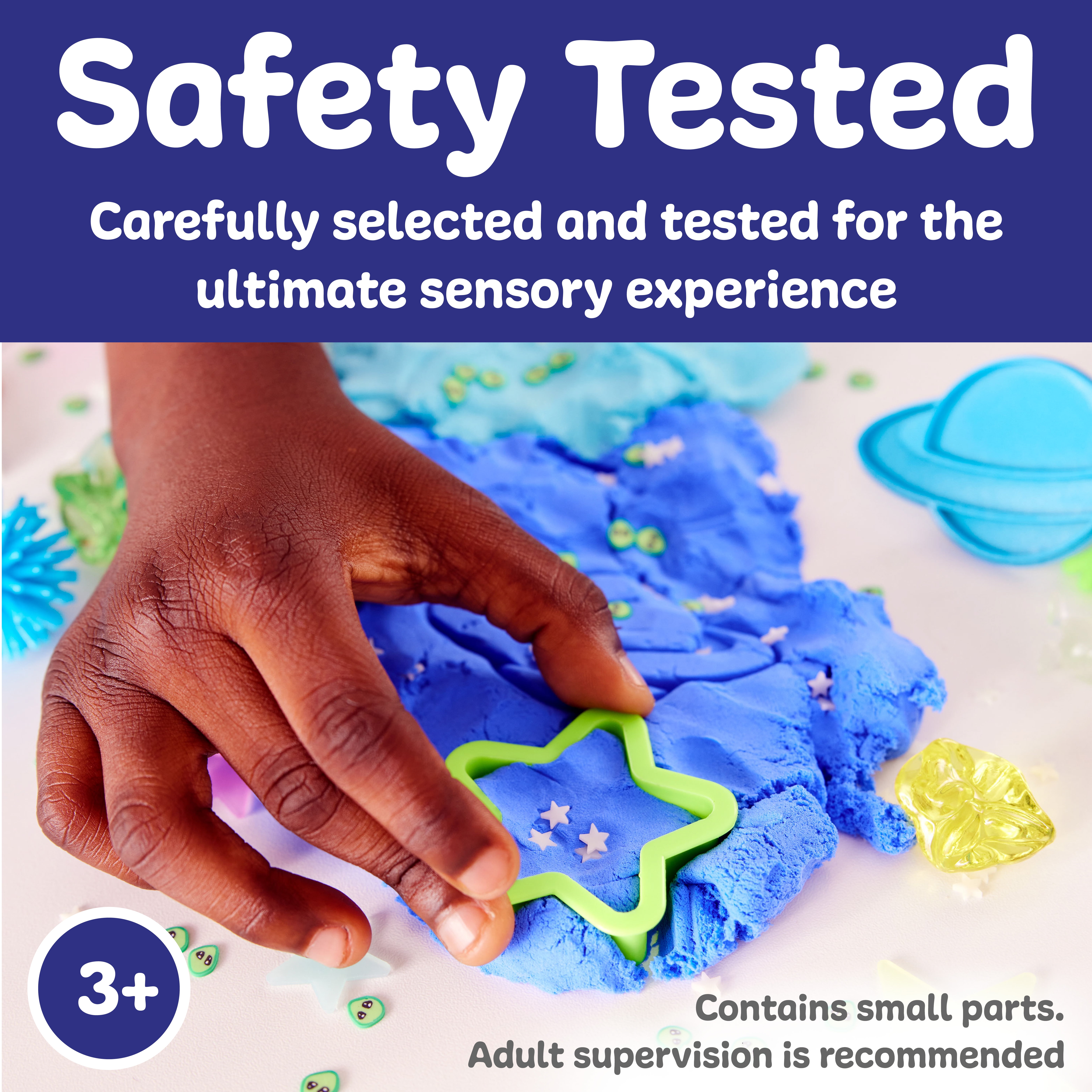 Creativity for Kids Outer Space Sensory Activity Set (Glowing Tactile Craft Kit, 1 Pack) 43swf