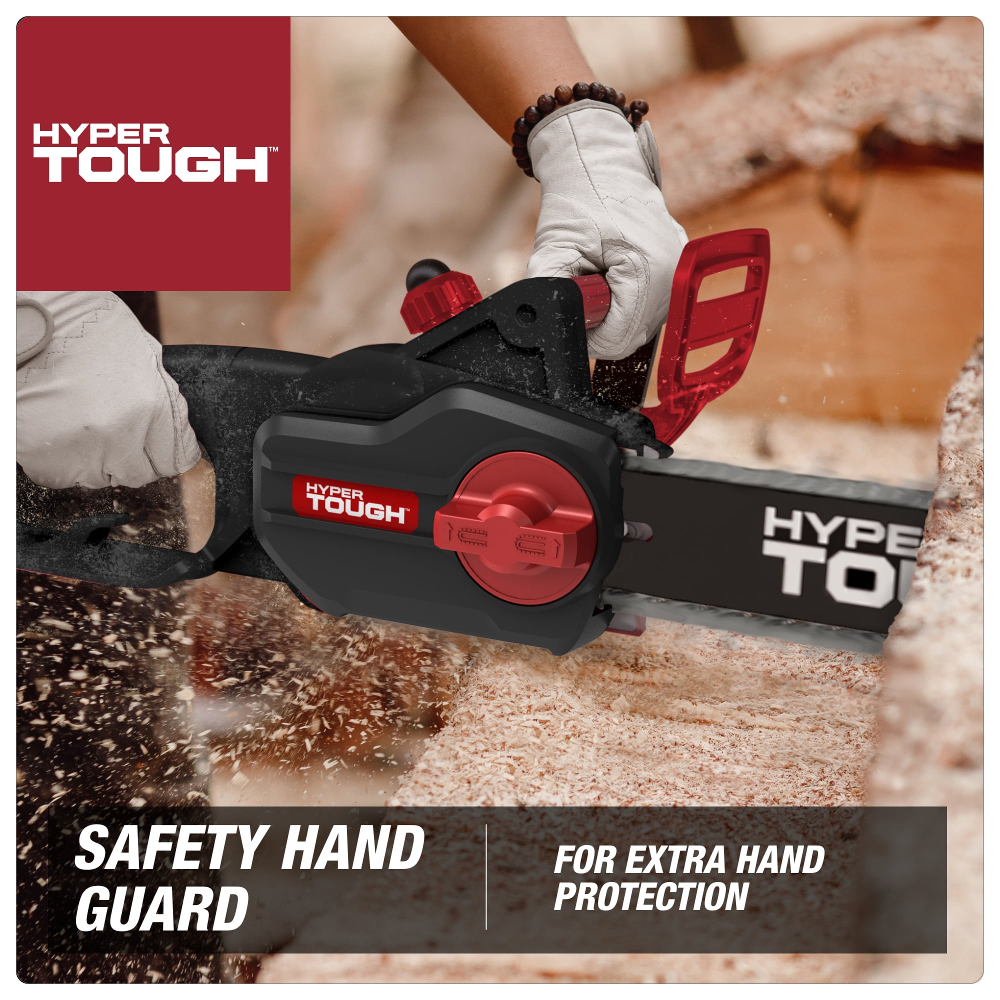 Hyper Tough 14 in 9-Amp Electric Corded Chainsaw (14 in) 4m4e5