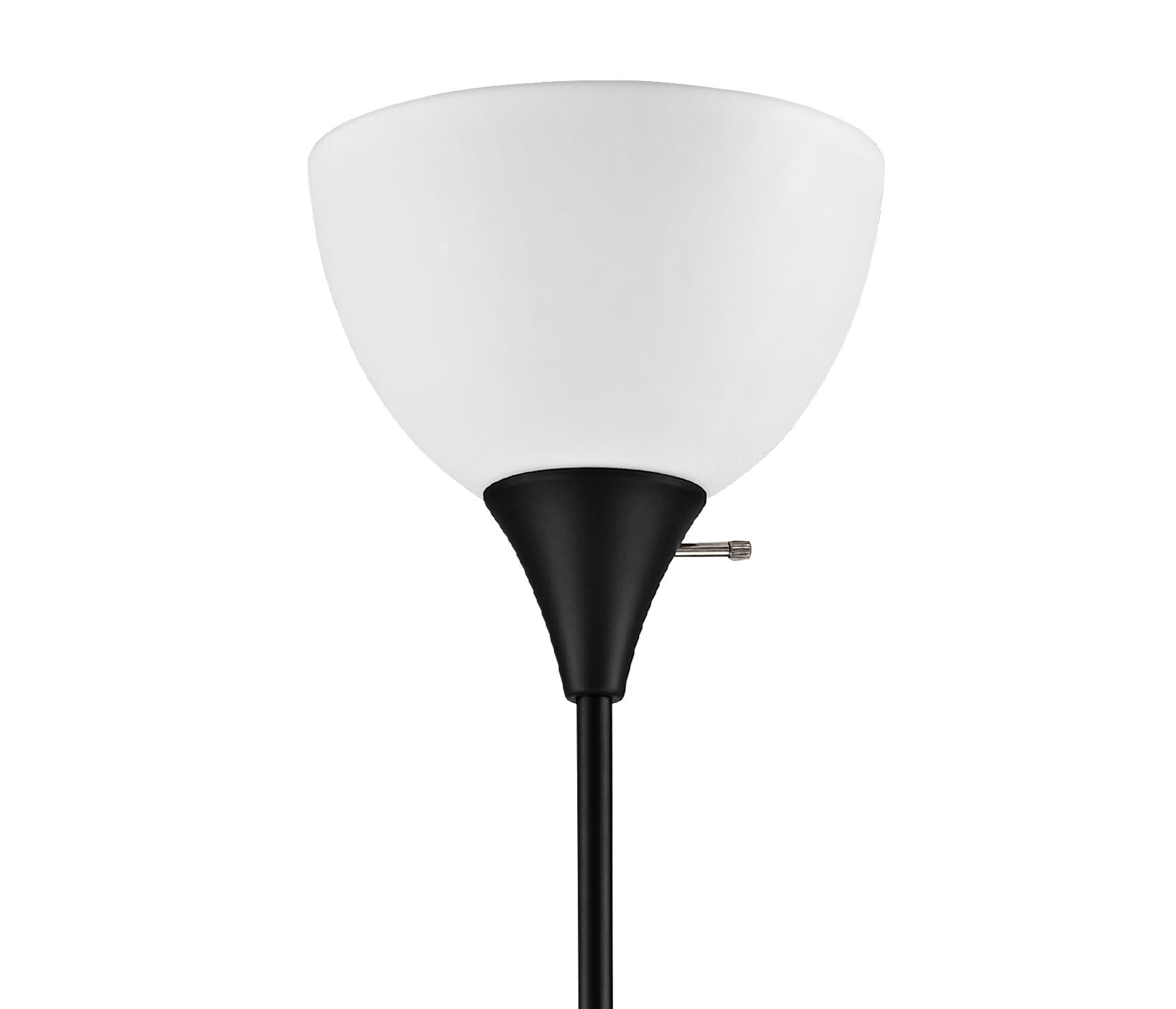 Mainstays 71-inch Floor Lamp with 3-Way Switch and Modern Design (Black, 71 in) 79dvy - Image 2