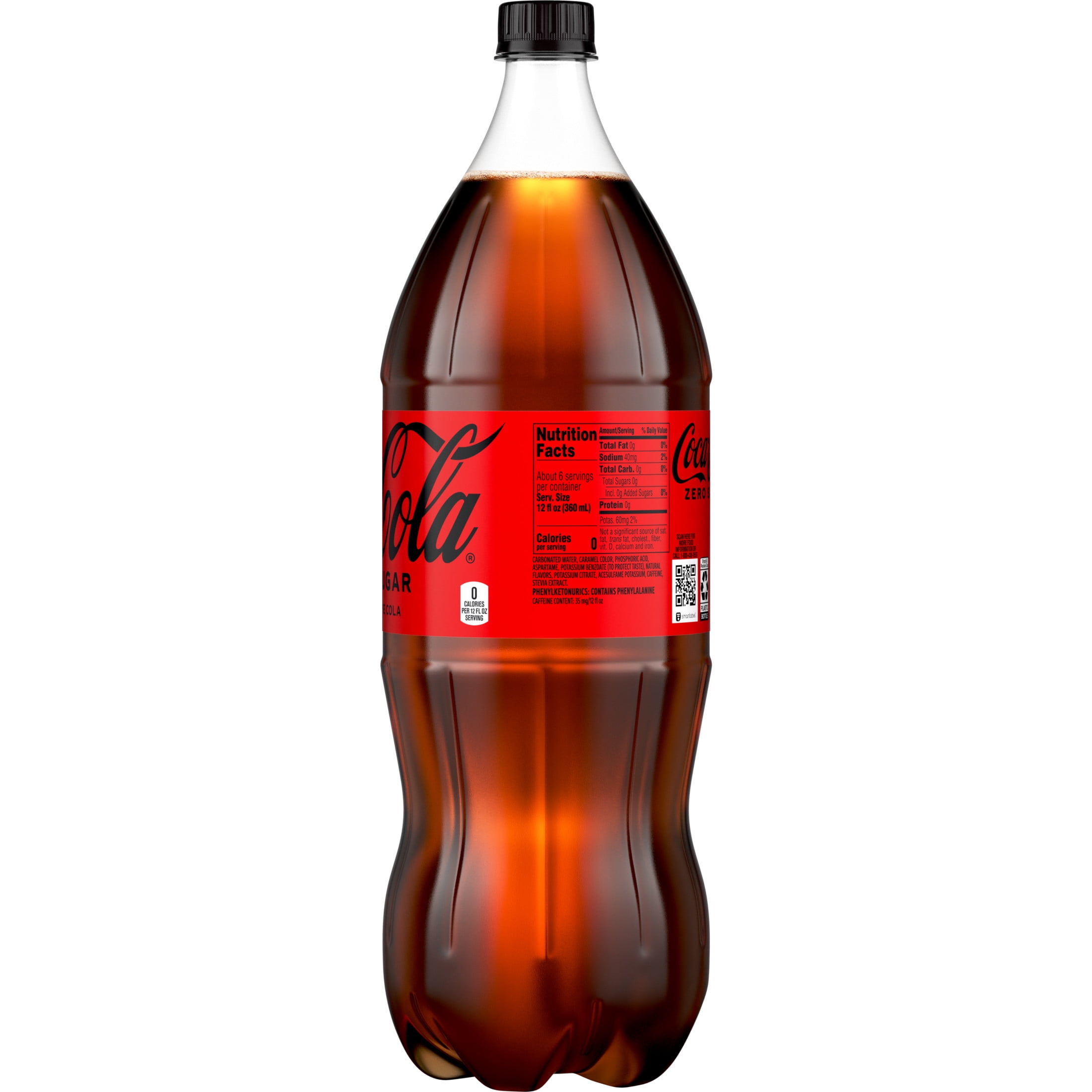 Coca-Cola Zero Sugar Cola Soda (67.6 fl oz) gm7m6