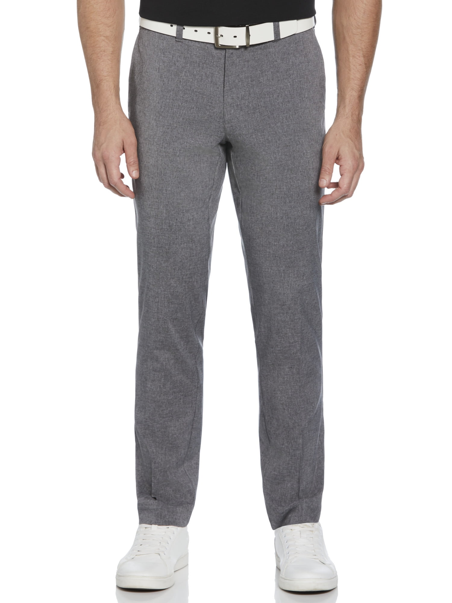 Ben Hogan Men's Performance Golf Pants Active Flex Waistband 4-Way Stretch (Grey, 32x32) p2q5m