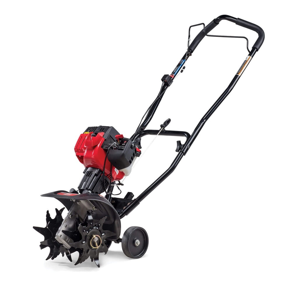 Troy-Bilt 2-Cycle Gas Garden Cultivator Tiller (Red, 9 in) 49qnc