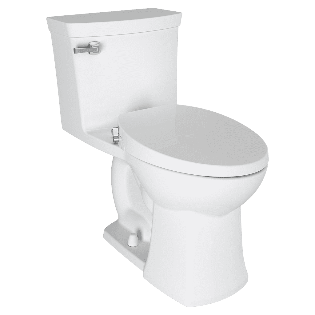 American Standard Aquawash Elongated Bidet Seat (White, 19.5 in) 6o0rk