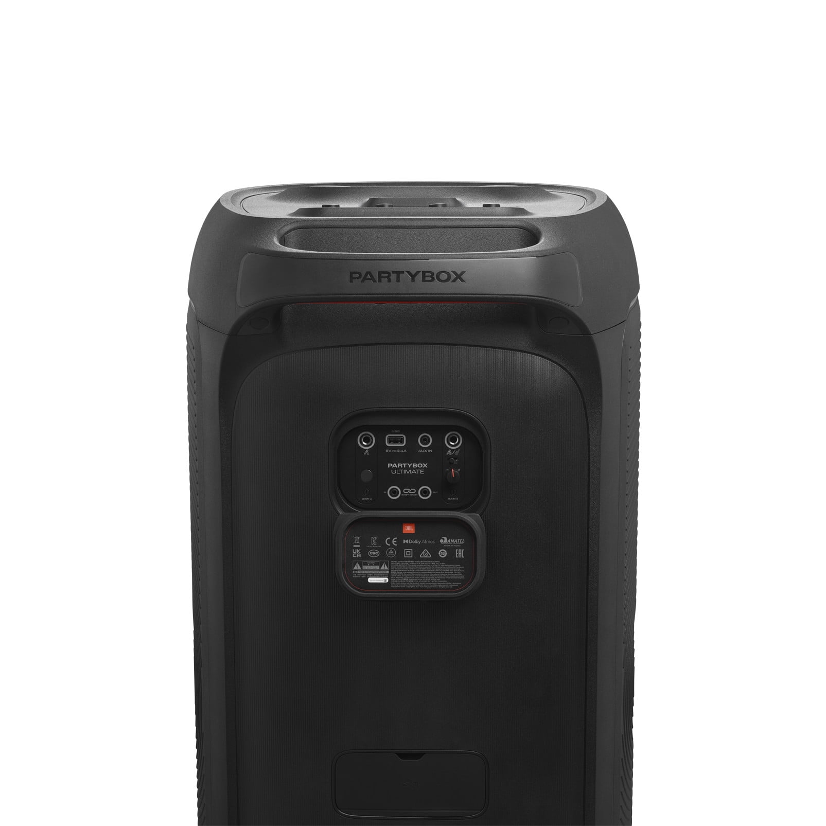 JBL PartyBox Ultimate High-Power Wireless Party Speaker with Dynamic Lightshow and Splashproof Design (Black) ny8wo
