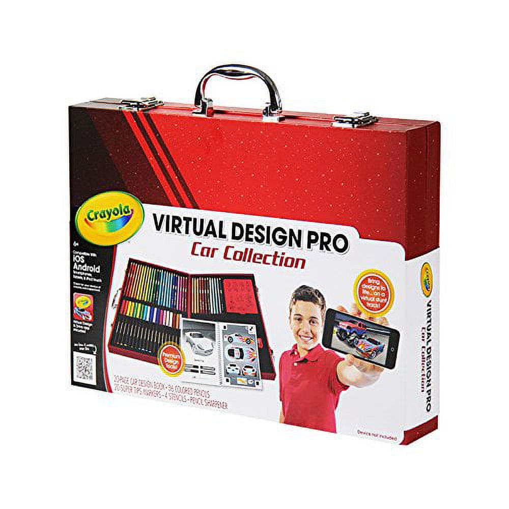 Crayola Virtual Design Pro-Cars Set Interactive Digital Automotive Design Kit (1 Set) 0zx41