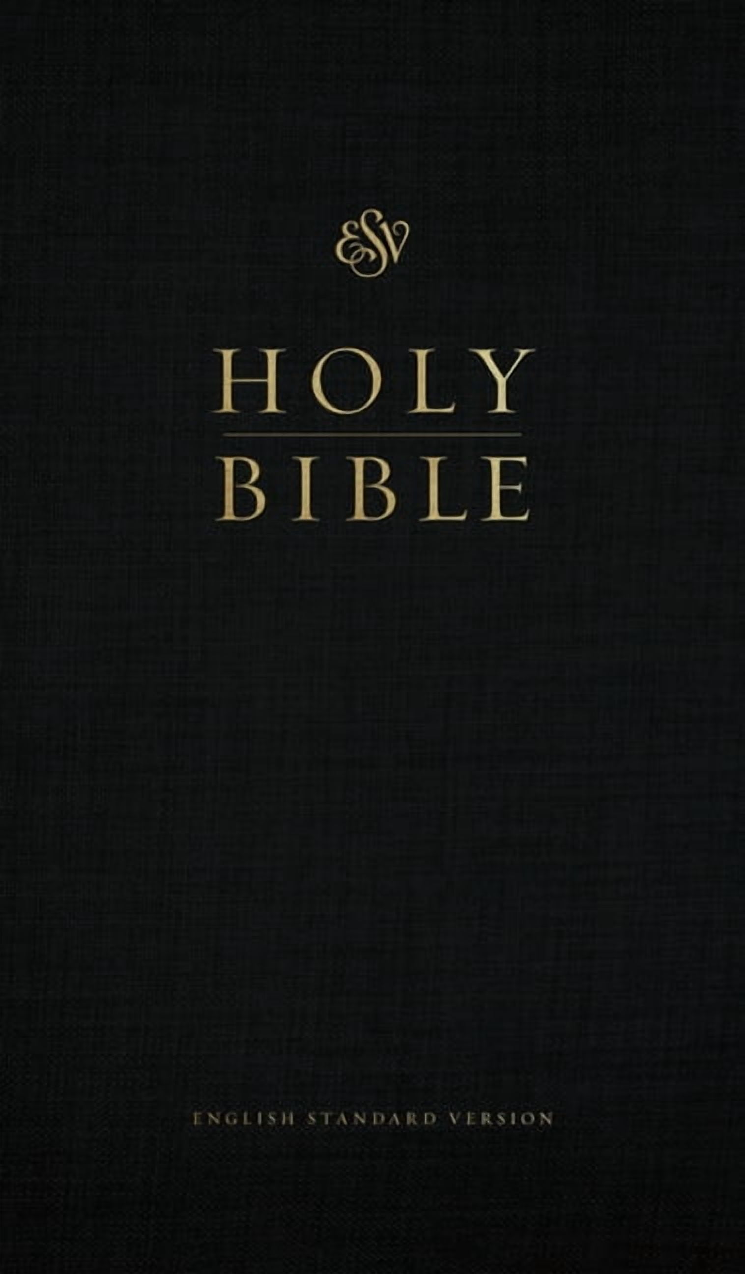 Esv Bibles Church Bible Hardcover Edition (Black, 1 Count) wnrlh