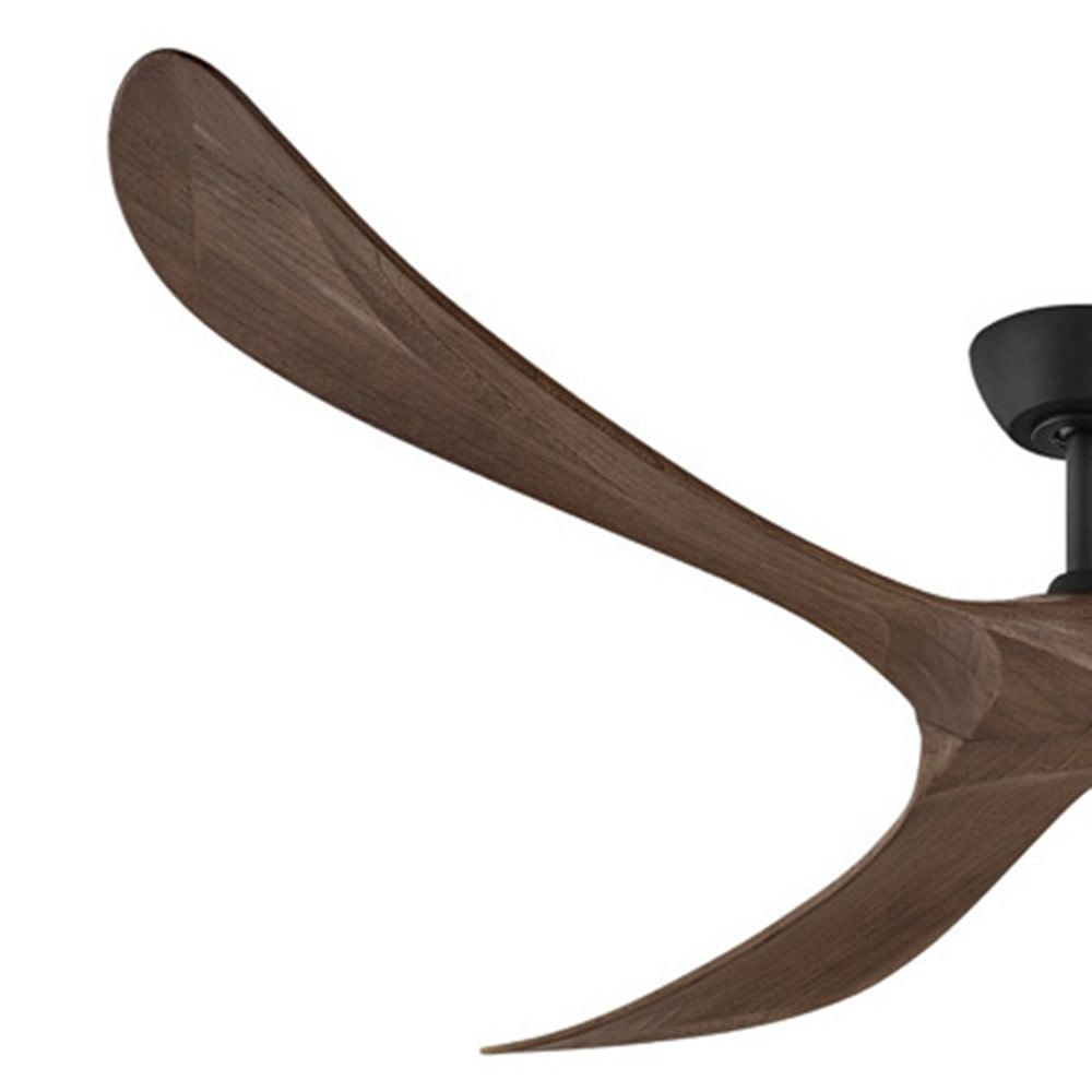 Hinkley Lighting Swell 80 in 3-Blade Ceiling Fan (Matte Black, 80 in) qfpof