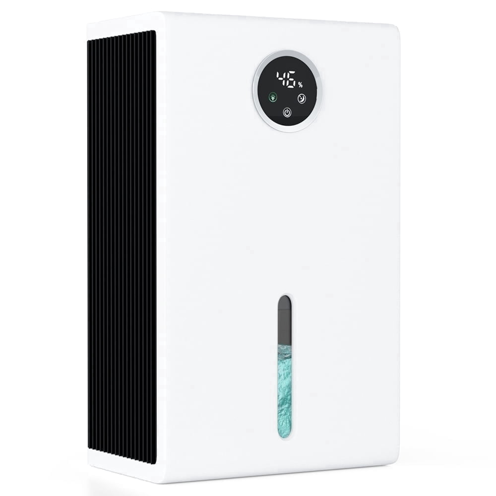 Topteng Dehumidifier for Home, Quiet Portable Air Dryer with LED Touch Screen and 7-Color Ambient Light (White, 120 oz) iqgjl