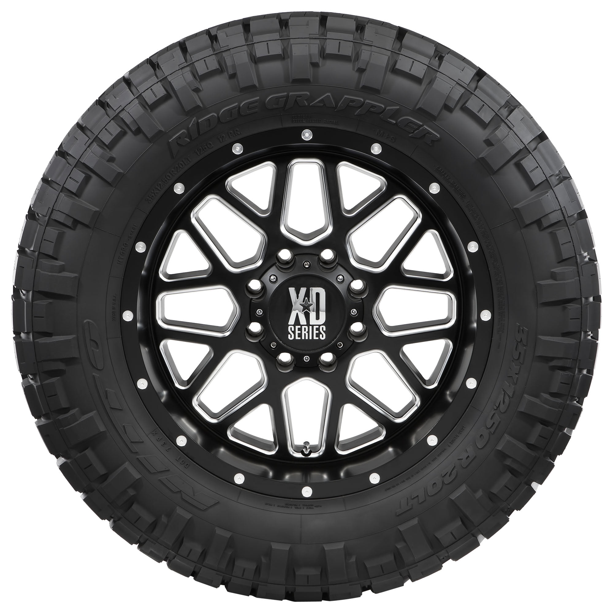 Nitto Ridge Grappler All Terrain Light Truck Tire (LT35X12.50R20, Load Range F) jovss