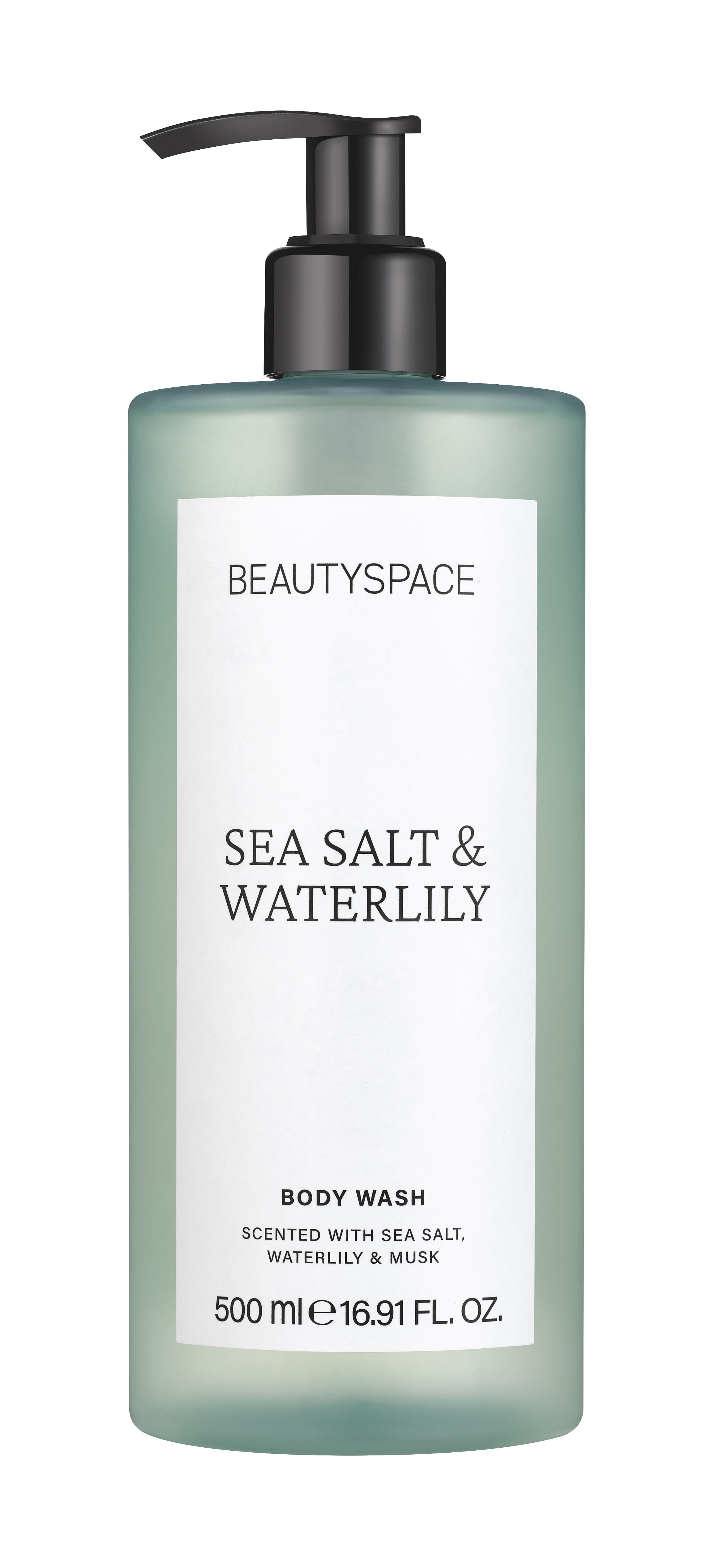 BEAUTYSPACENK Sea Salt and Waterlily Body Wash and Lotion Gift Set (Blue, 2 Pack, 16 fl oz) kym2j