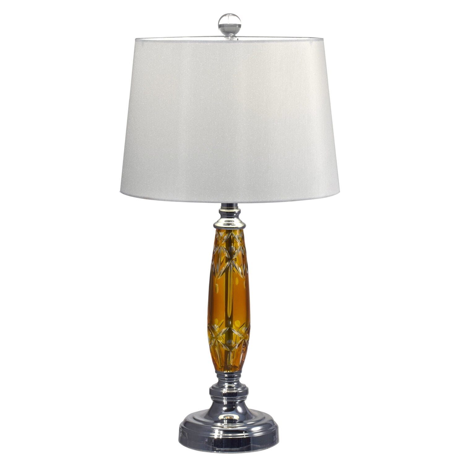 Dale Tiffany Autumn Lake Table Lamp (Polished Chrome, 22 in Height) vtq57