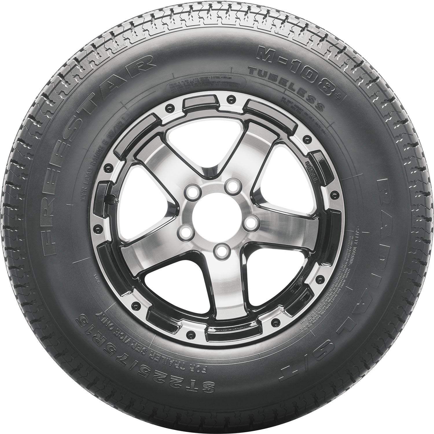 Freestar M-108 Plus Trailer Tire (ST205/75R15, Load Range D) j3jnk