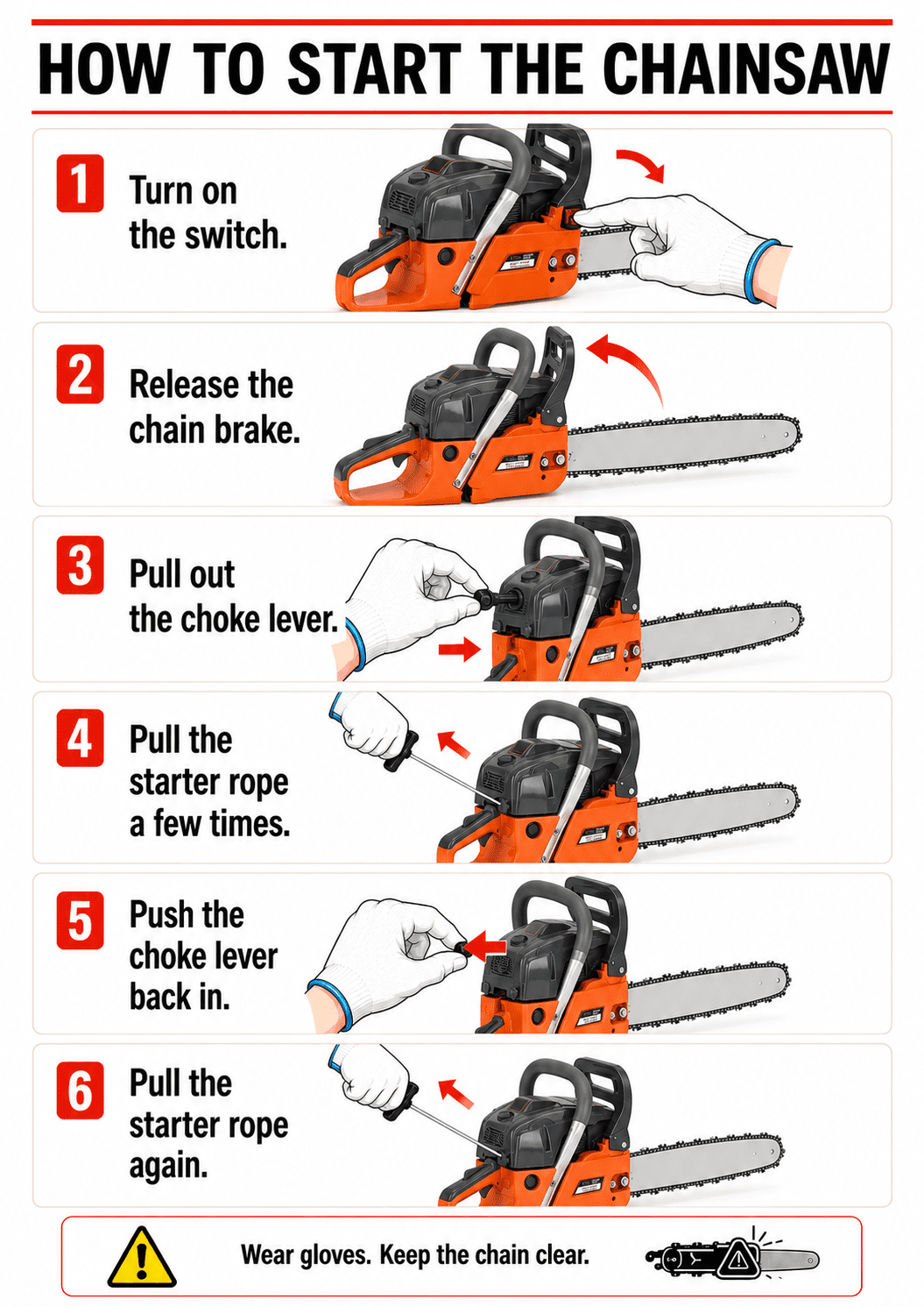 Topteng 68CC Gasoline Powered Chainsaw, Heavy-Duty Wood Cutting Tool with Automatic Chain Oiler (Orange, 22 in) hvlhg