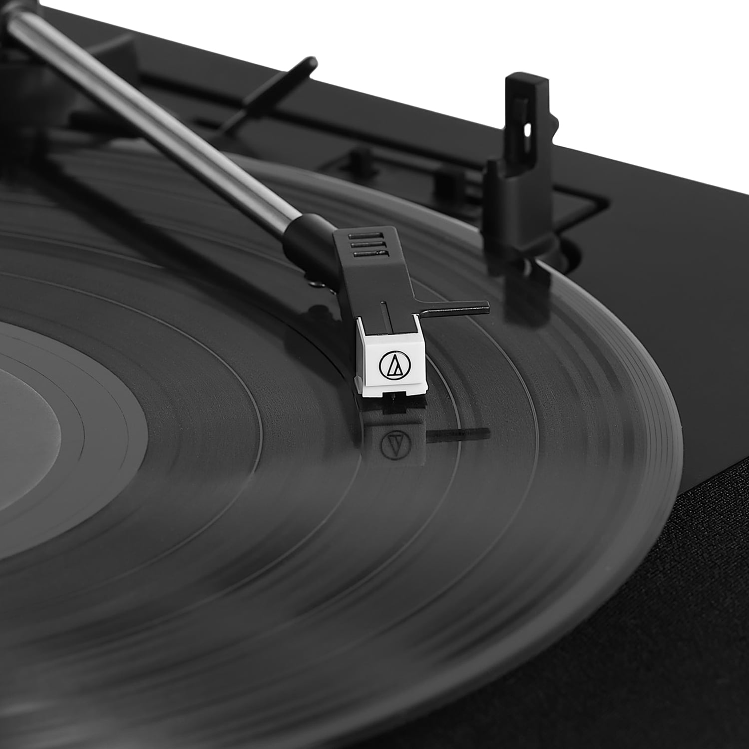 Victrola Revolution GO Portable Record Player with Bluetooth and Rechargeable Battery (Black) 32b0q