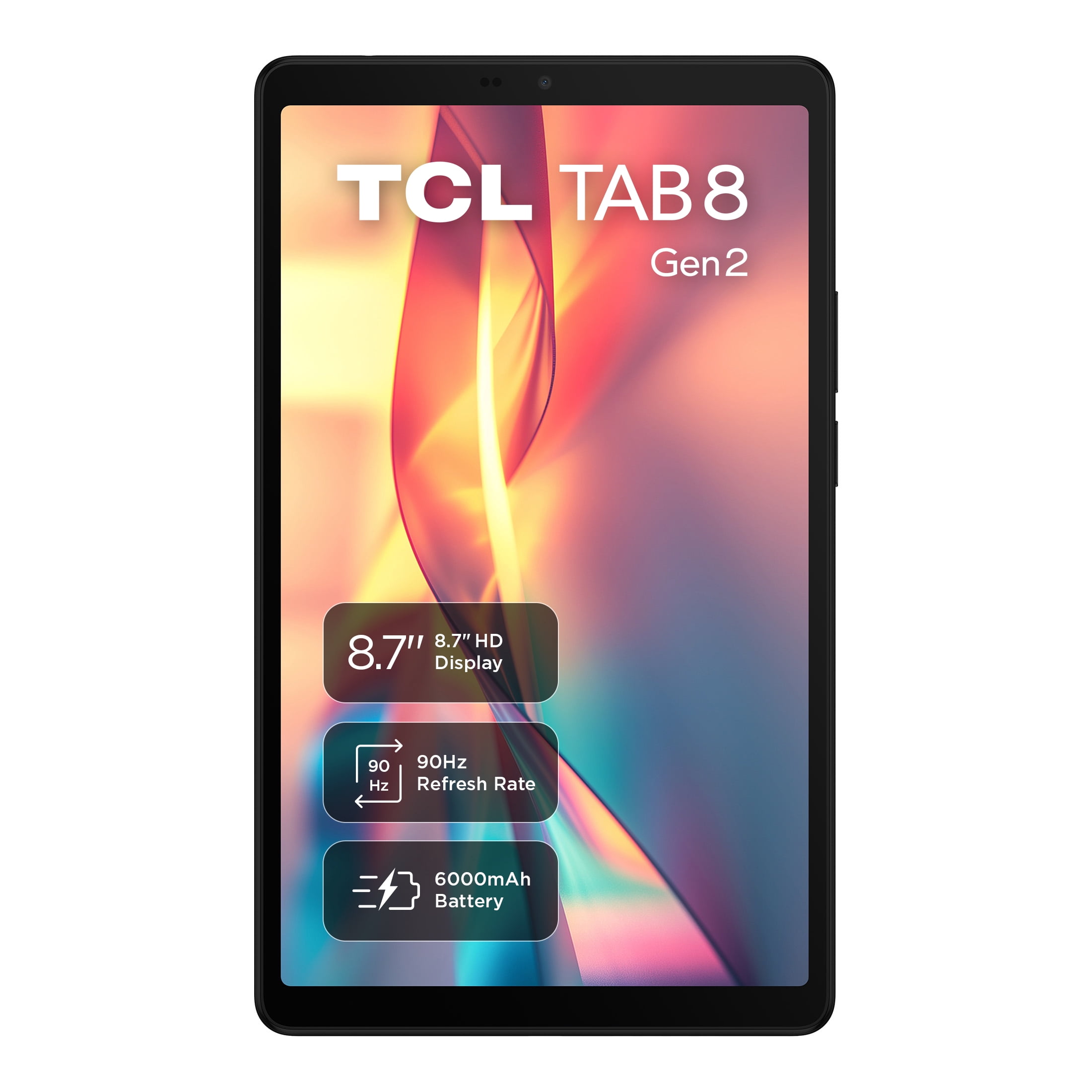 TCL TAB 8 Gen 2 Tablet 8.7 in HD Display 64GB Storage Android 14 (Black) zpp1f