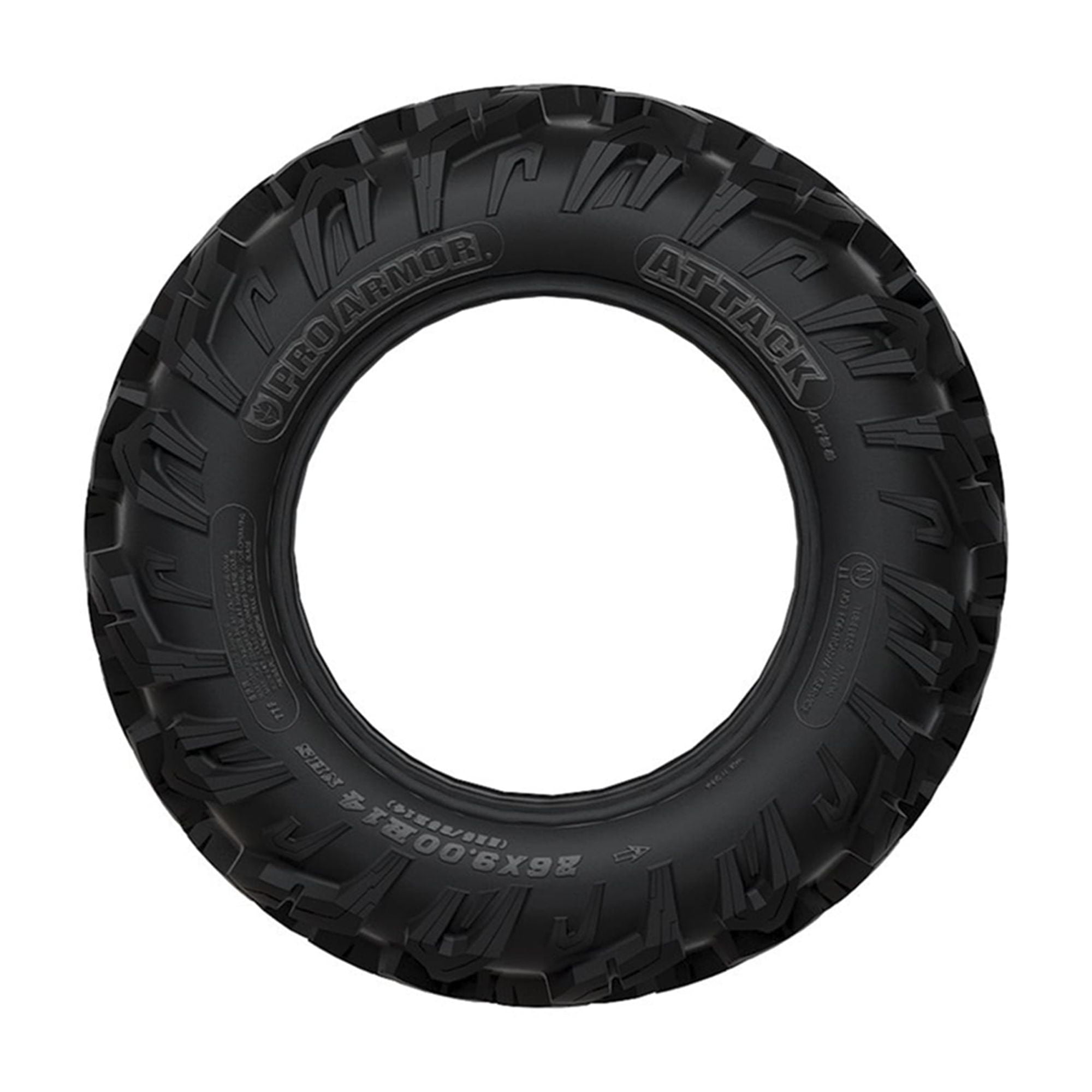 Pro Armor Attack 26x9R14 Front Tire for Polaris (Black, 26x9R14) i6q6k