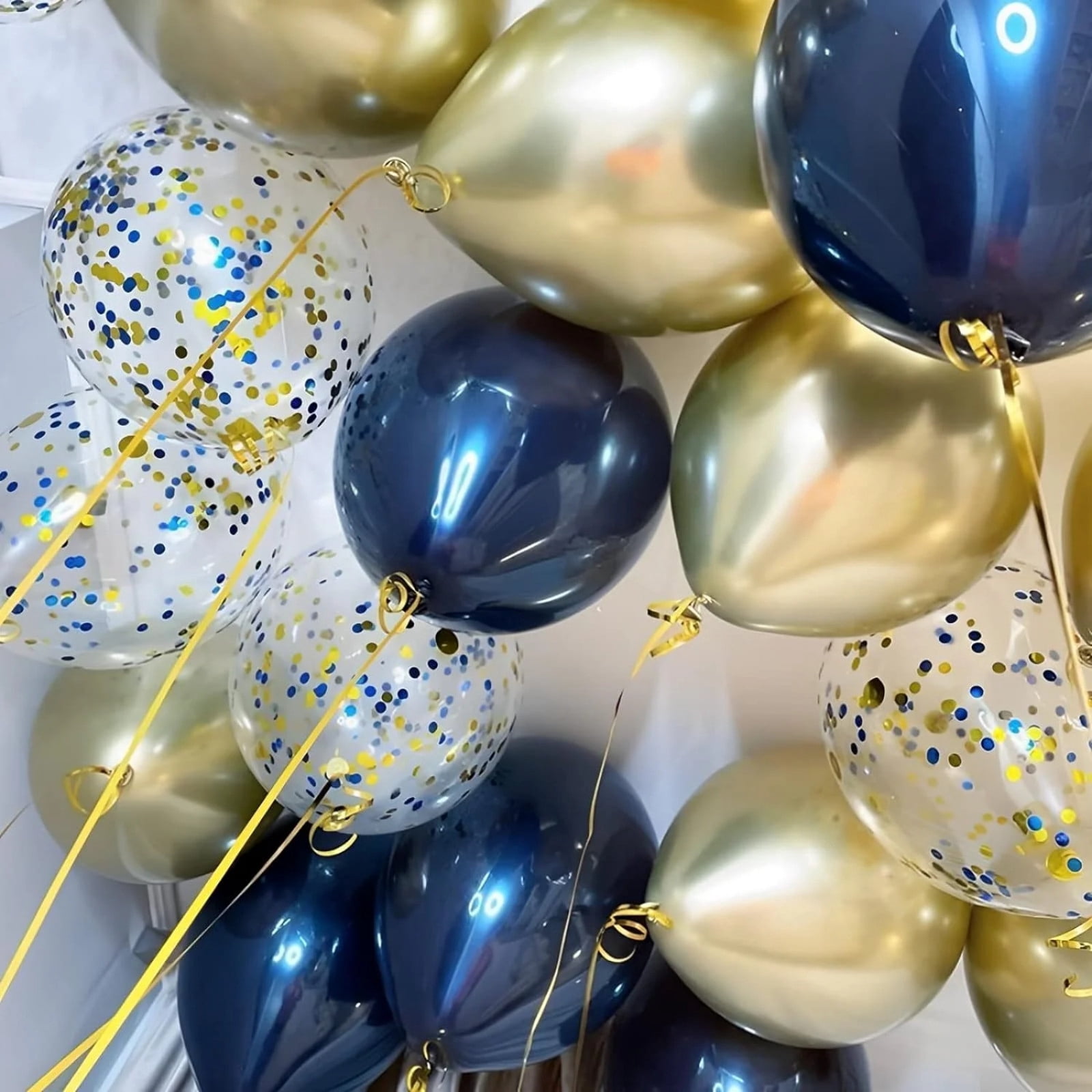 BallsFHK Navy Blue Latex Balloons for Party Decorations (Dark Blue, 12 in, 100 Pack) 55k7j
