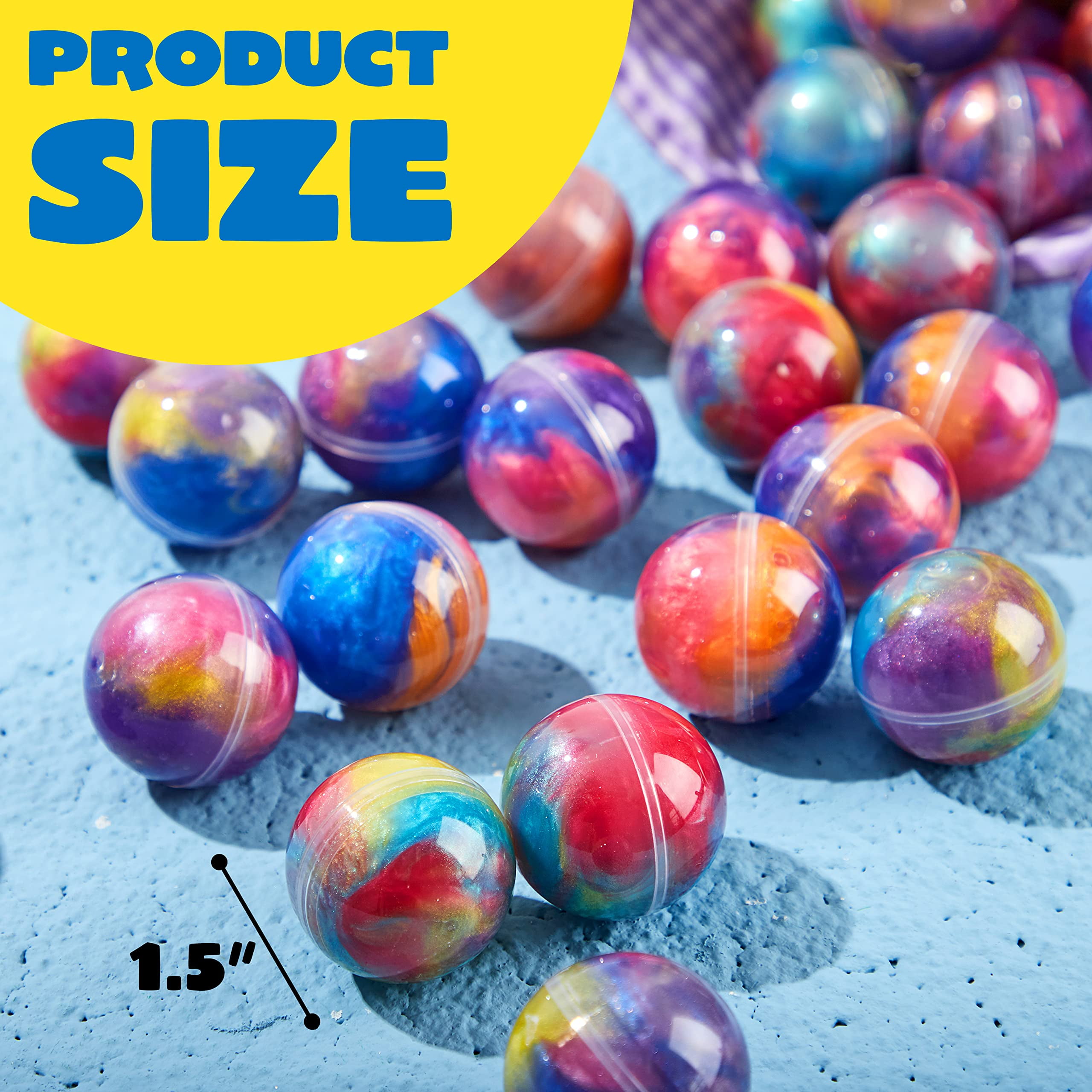 Joyfy Galaxy Slime Balls Sensory Activity Set (Multicolor, 24 Pieces) 7n5t4