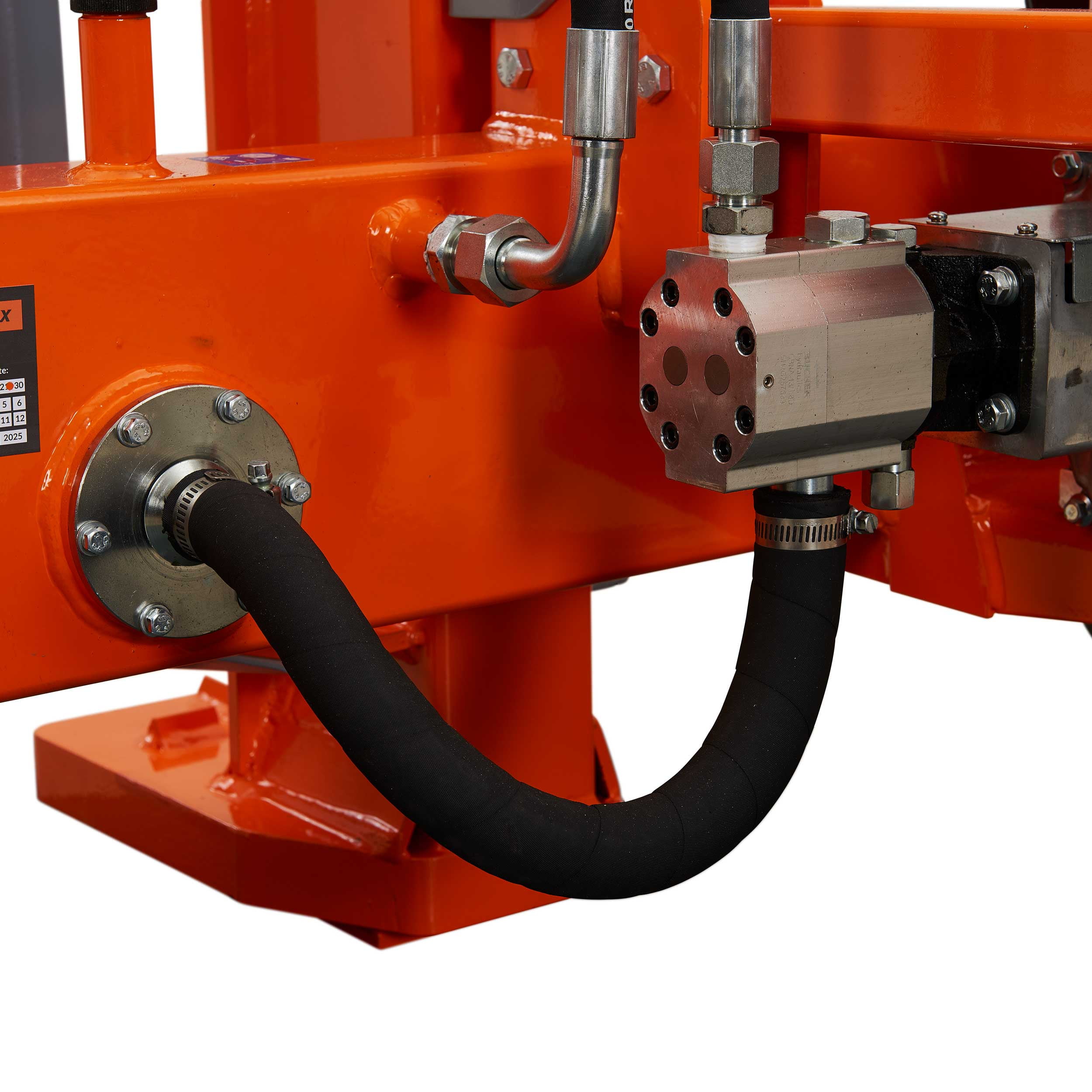 Yardmax 35 Ton Gas Log Splitter with Briggs & Stratton Engine (Orange, 26.5 in) cpqez