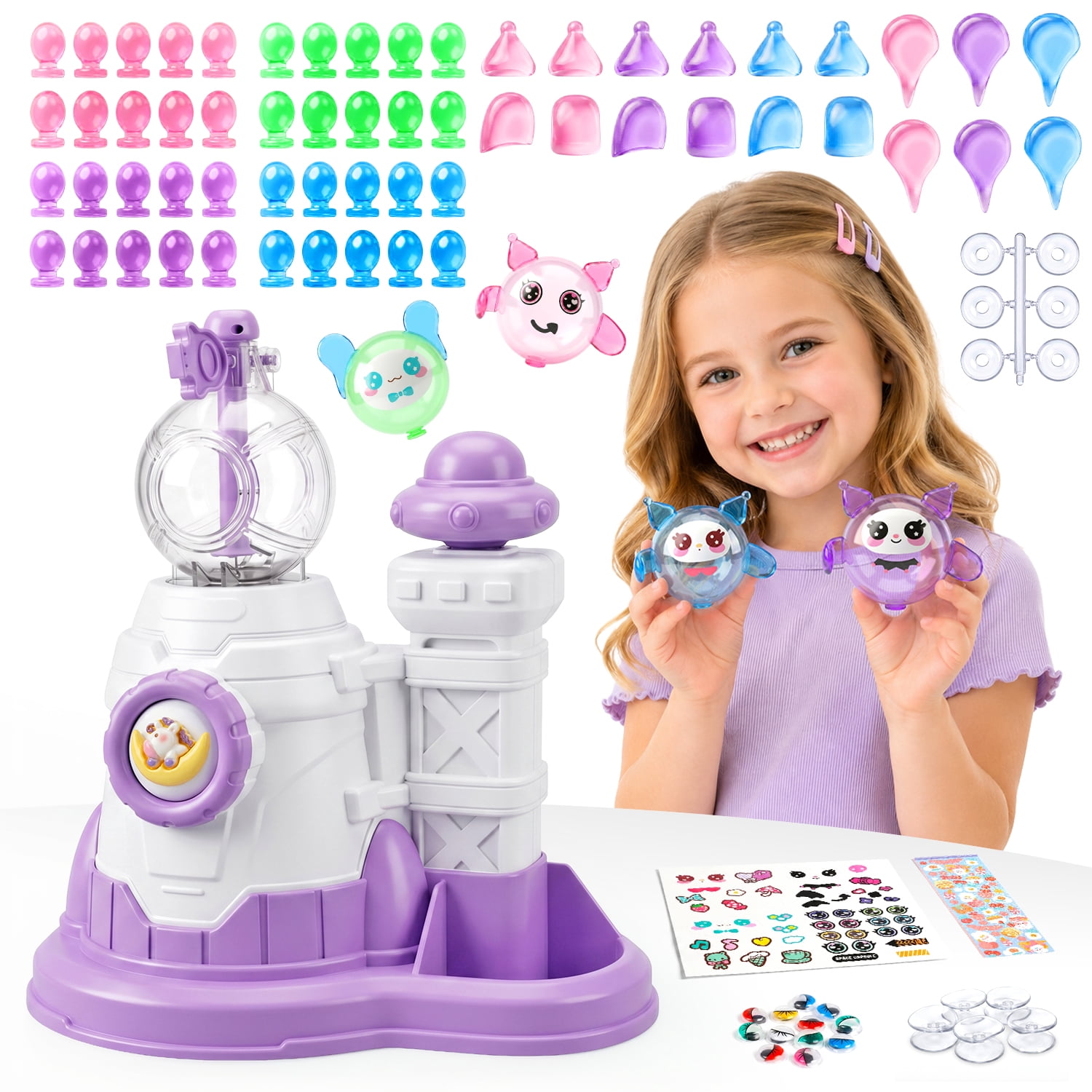 Carsky Unicorn Bubble Balloon Decorating Kit, DIY Party Craft Activity Set (212 Pieces) d1d89