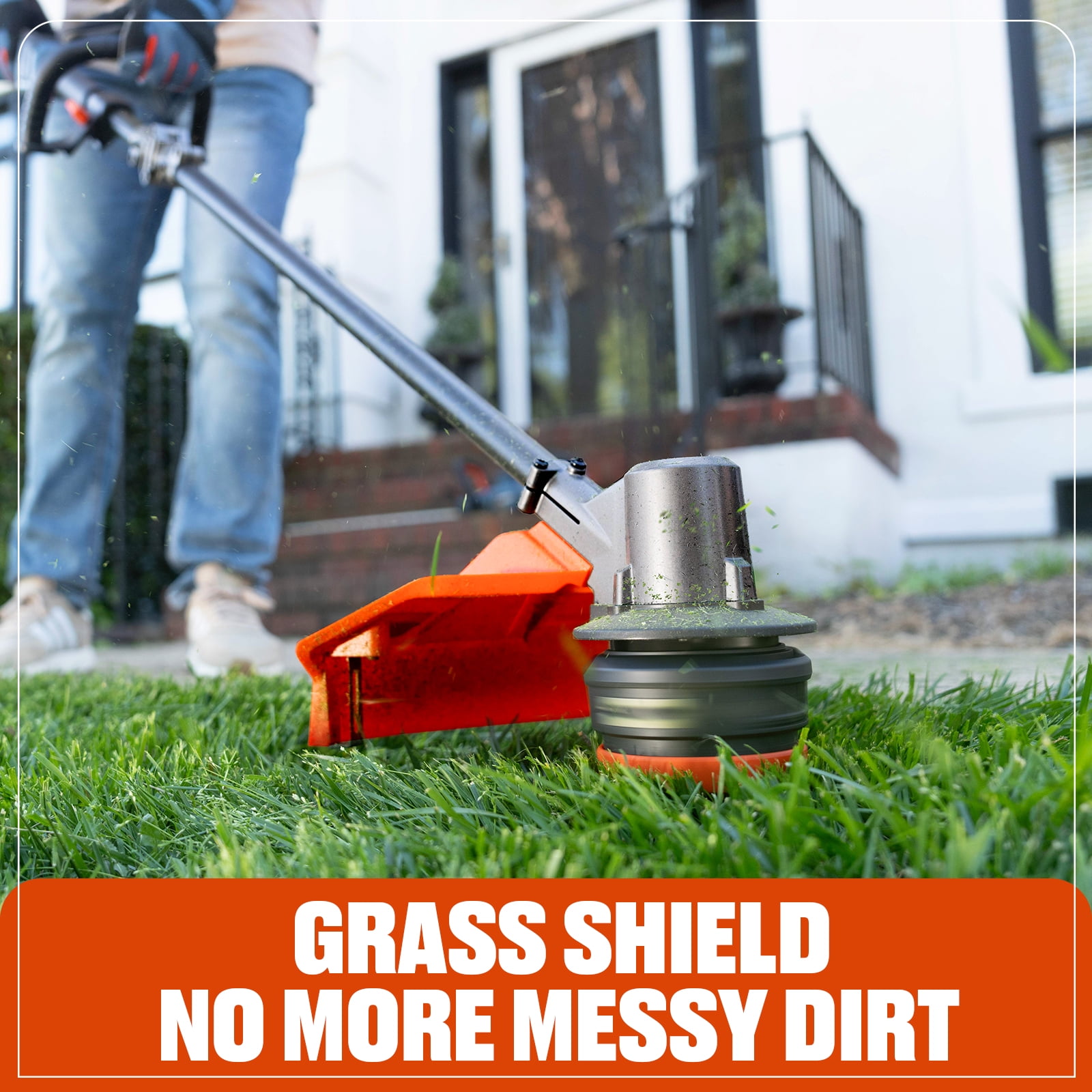 Senix 60V Brushless String Trimmer with 3Ah Battery and 3A Charger (16 in, 7.5 lb) hmwkx