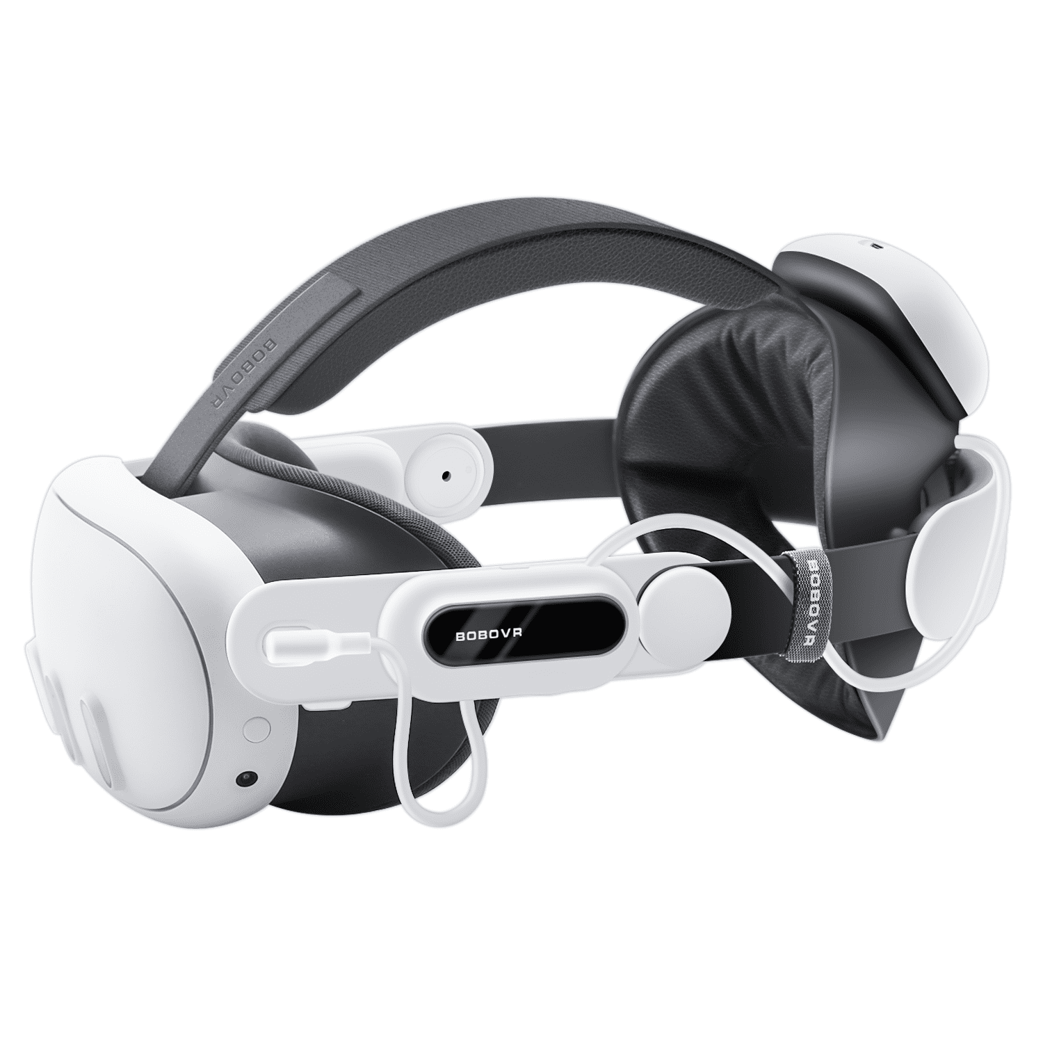BOBOVR E3 Pro Battery Strap for Meta Quest 3 and 3S (Extended Playtime, Ergonomic Comfort, 10000mAh) kwvuv