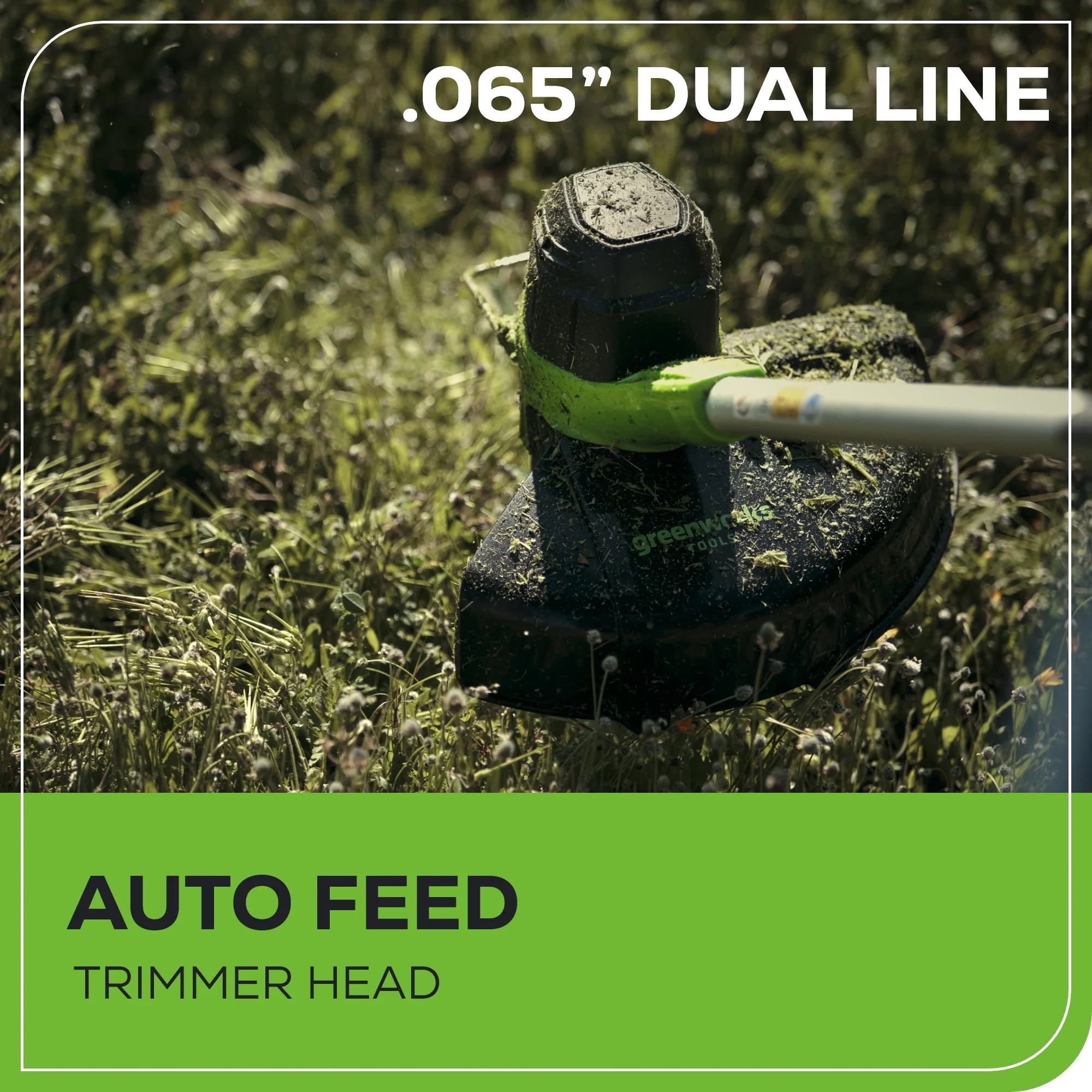 Greenworks G-MAX 40V Cordless String Trimmer (12 in, Tool-Only) bvqfy