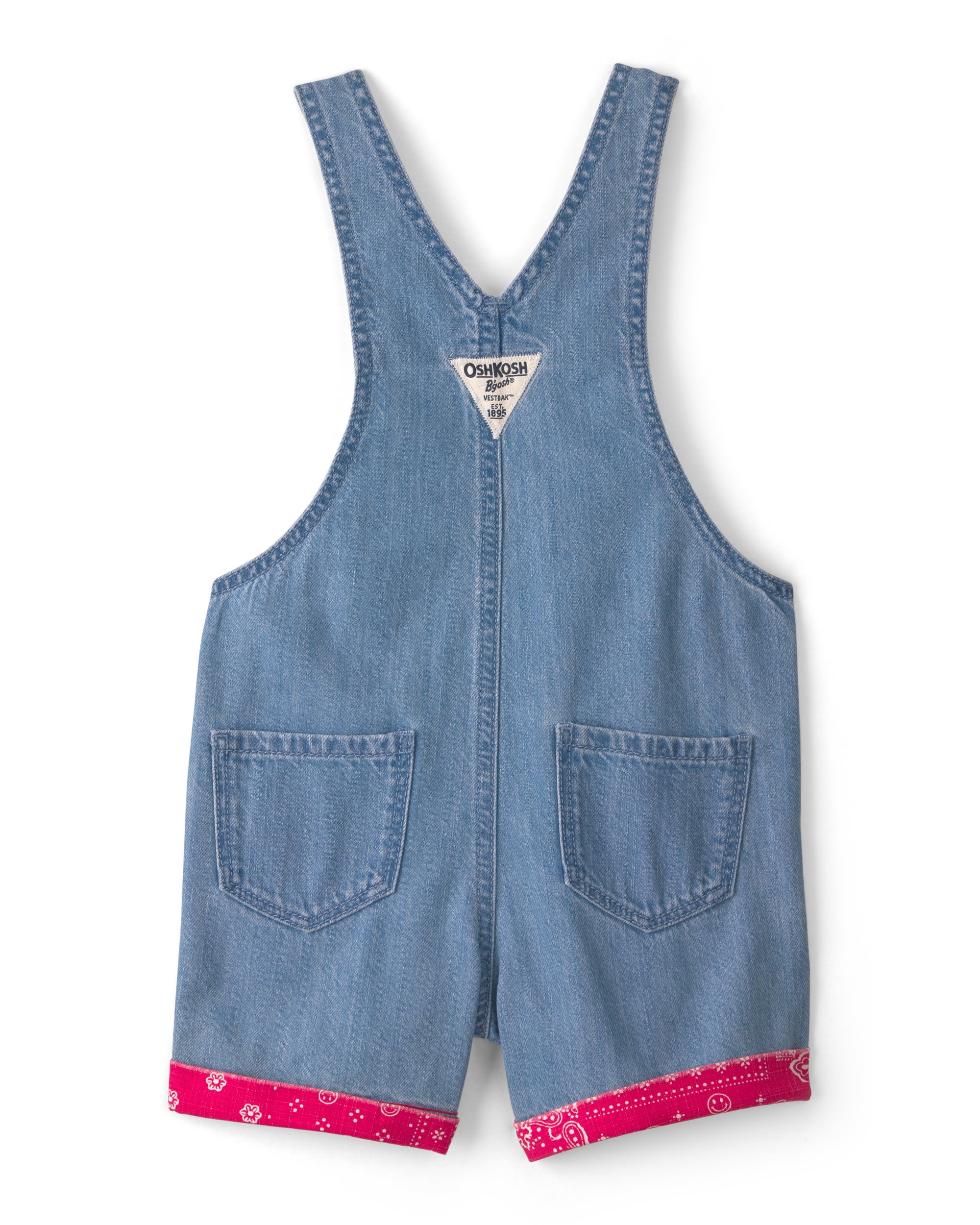OshKosh B'gosh Toddler Shortall One-Piece Denim Overalls (Blue, 2T-5T) rppgh