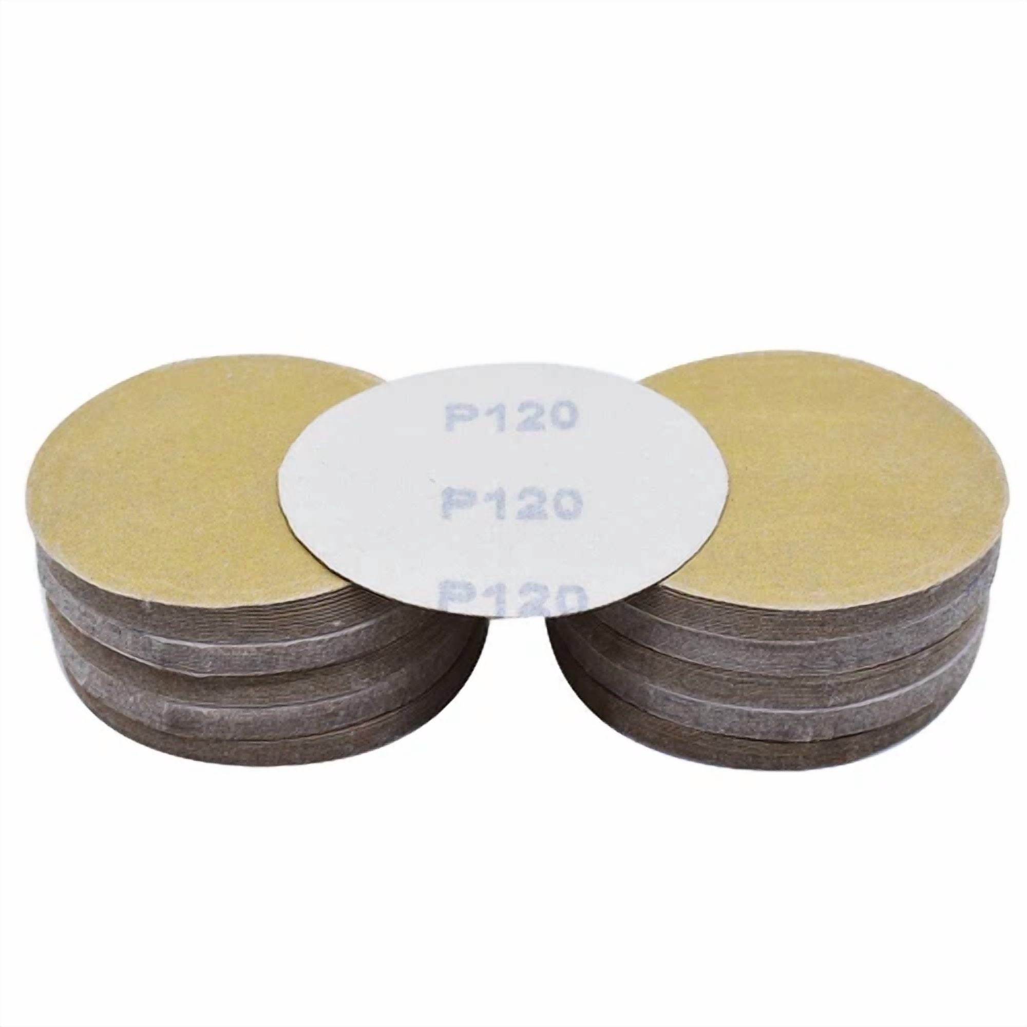 Knack 120 Grit Hook and Loop Sanding Discs (5 in, 100 Pack) 640sm