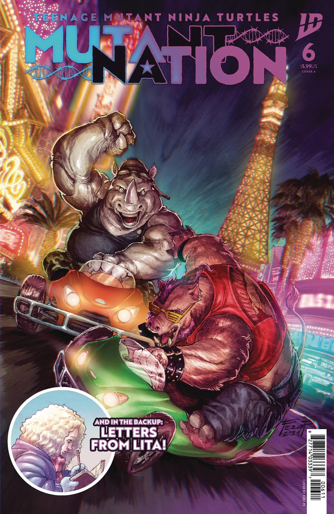 Idw-prh TMNT Mutant Nation #6 Cover A Comic Book (Single Issue, 2025) l0vl0