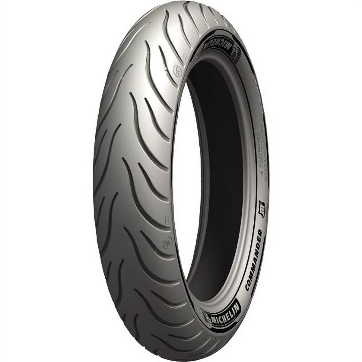 Michelin Commander III Touring Front Motorcycle Tire (Black, MH90-21) lhmto