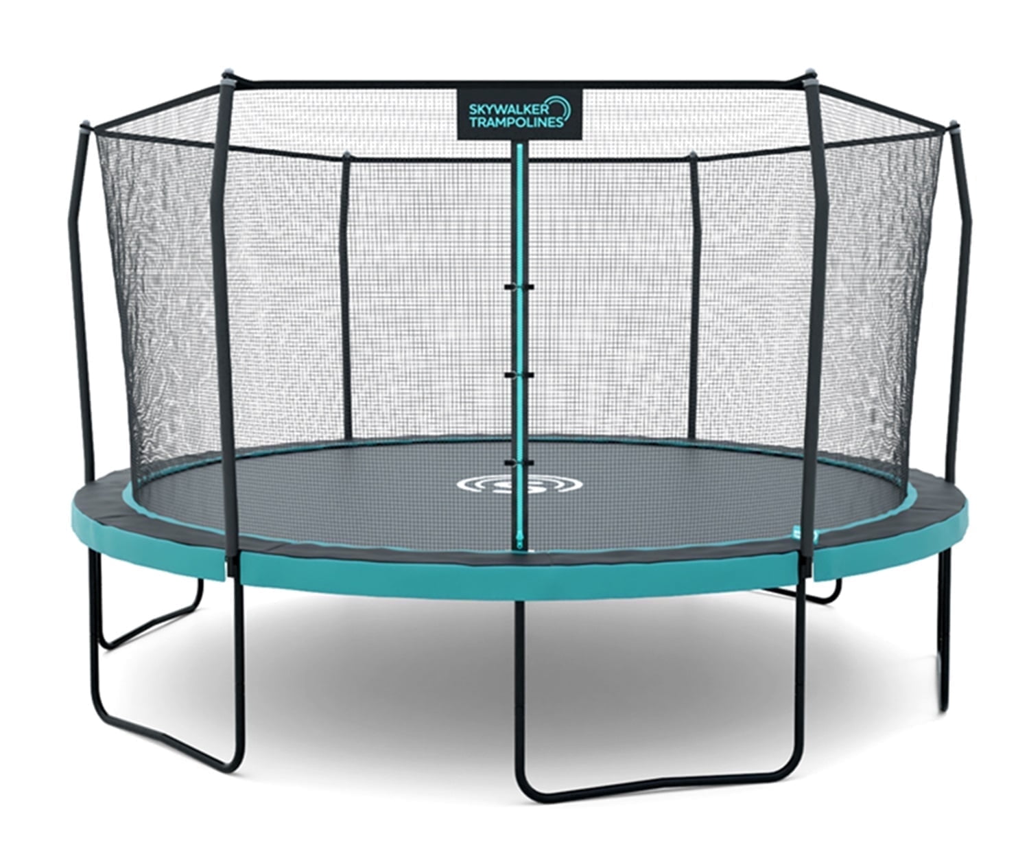 Skywalker Sports Signature Series Round Trampoline with Safety Enclosure Net (Black, 15 ft) m6wbq