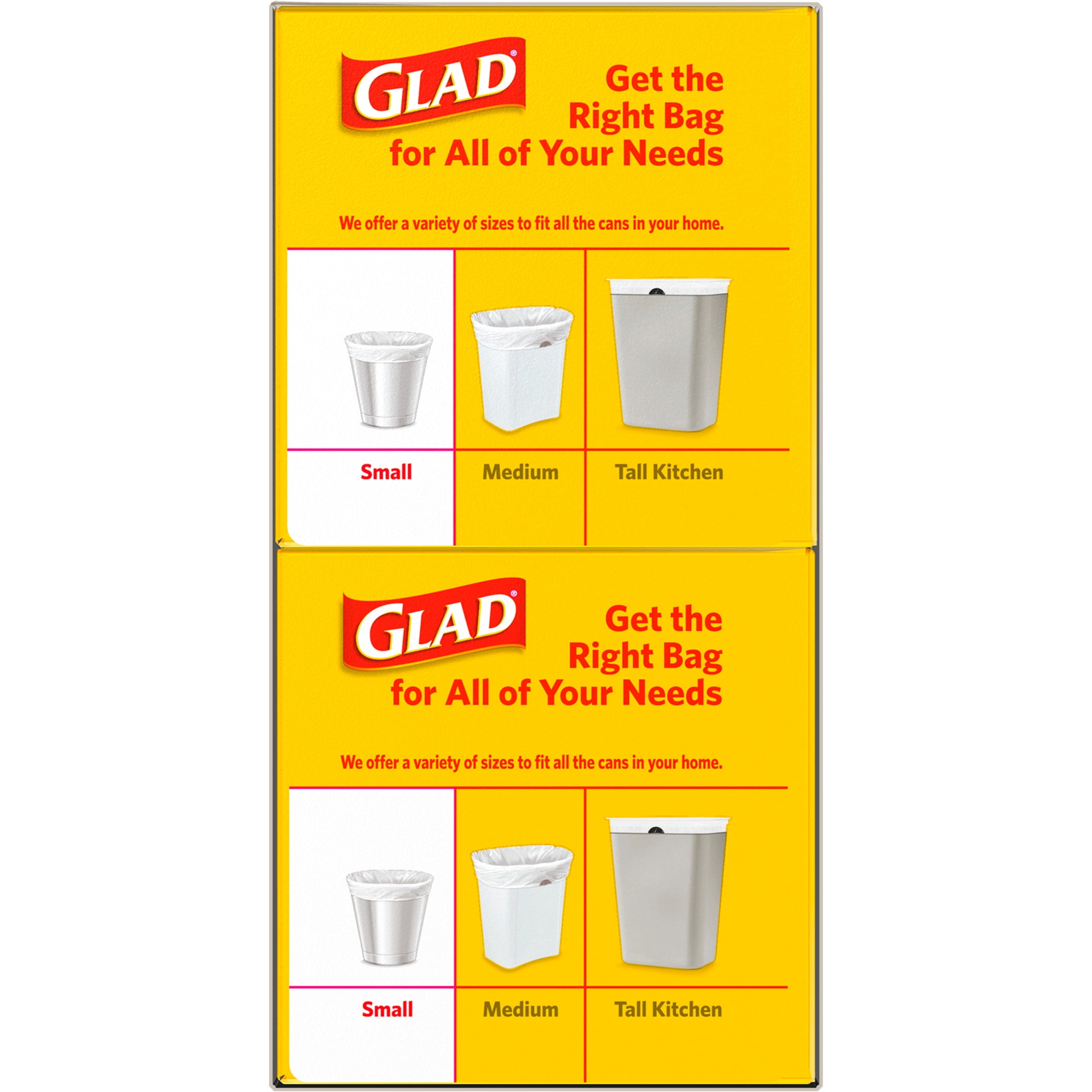 Glad Small Trash Bags with Quick-Tie Flaps, Gain Original Scent with Febreze Freshness (4 Gallon, 40 Count) rweiv