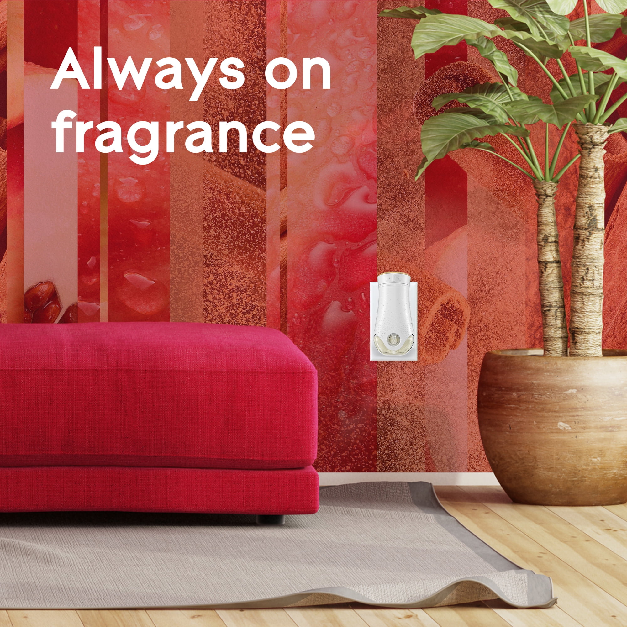 Glade PlugIns Scented Oil Air Freshener Refills, Apple Cinnamon, Essential Oil Infused (5 Pack, 3.35 fl oz) wdlq7