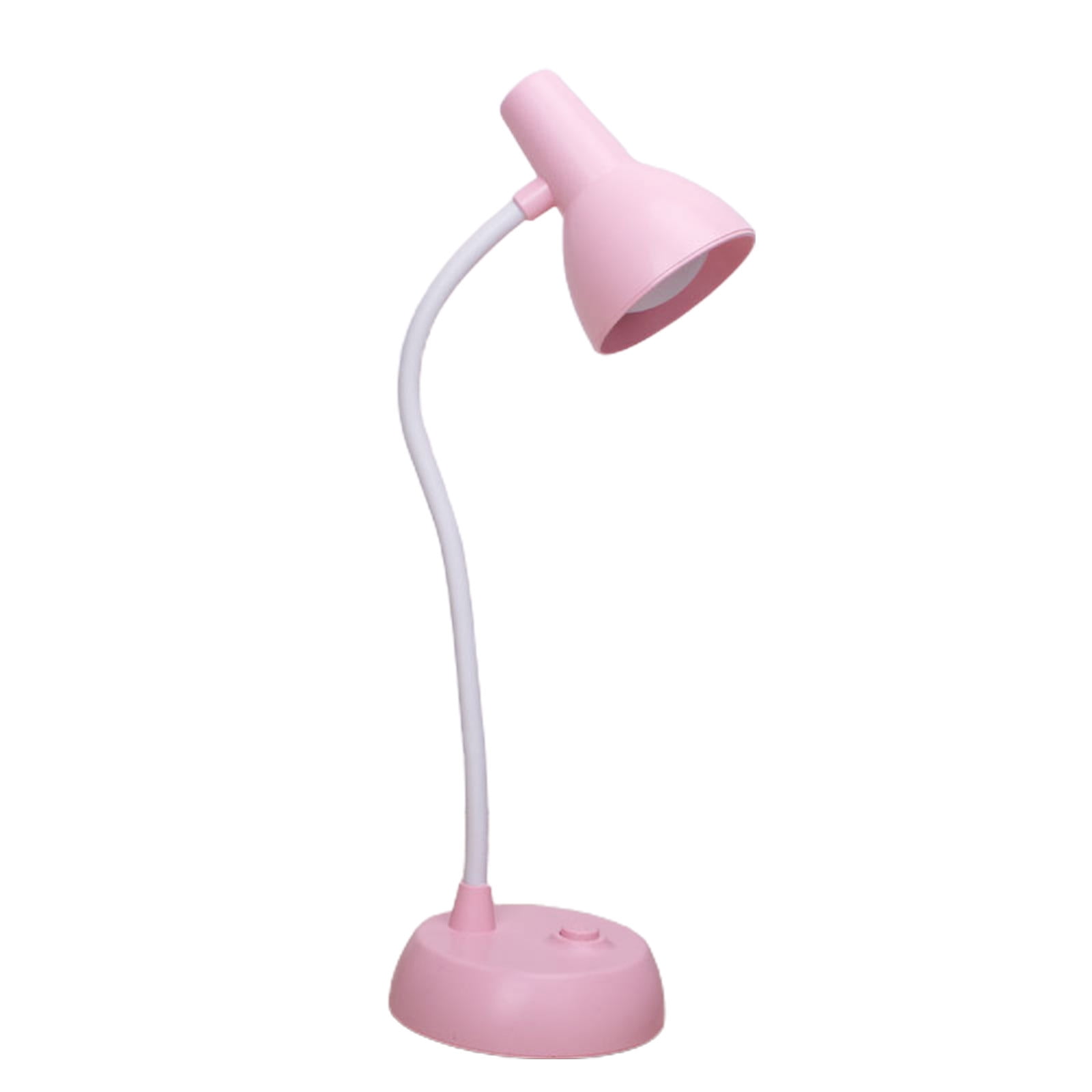 QAZbgdl LED Desk Lamp, Eye-Protection Reading Light with 360° Flexible Neck (White, 12.4 in Height) 6akta